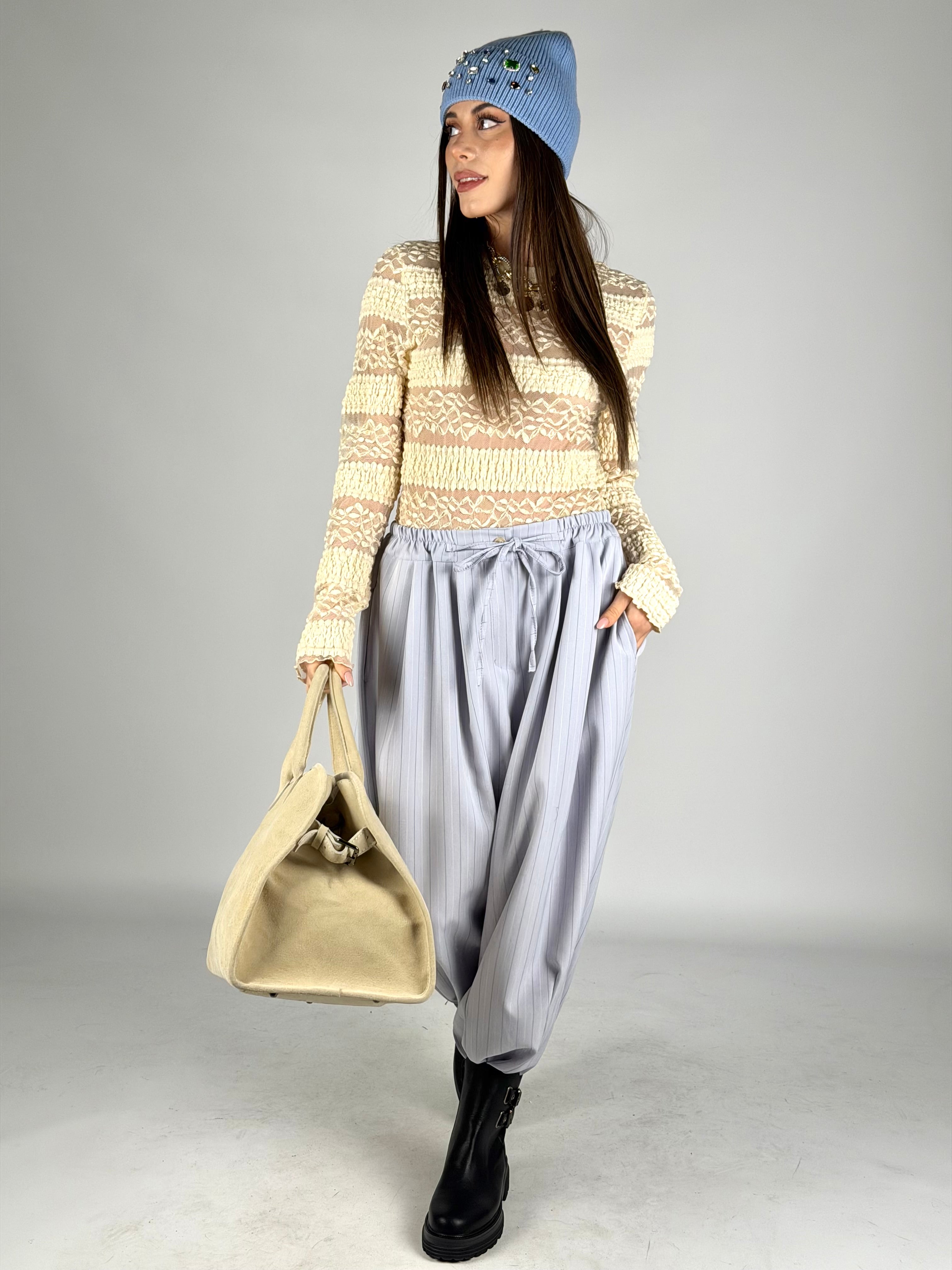 Pantalone Maya celeste