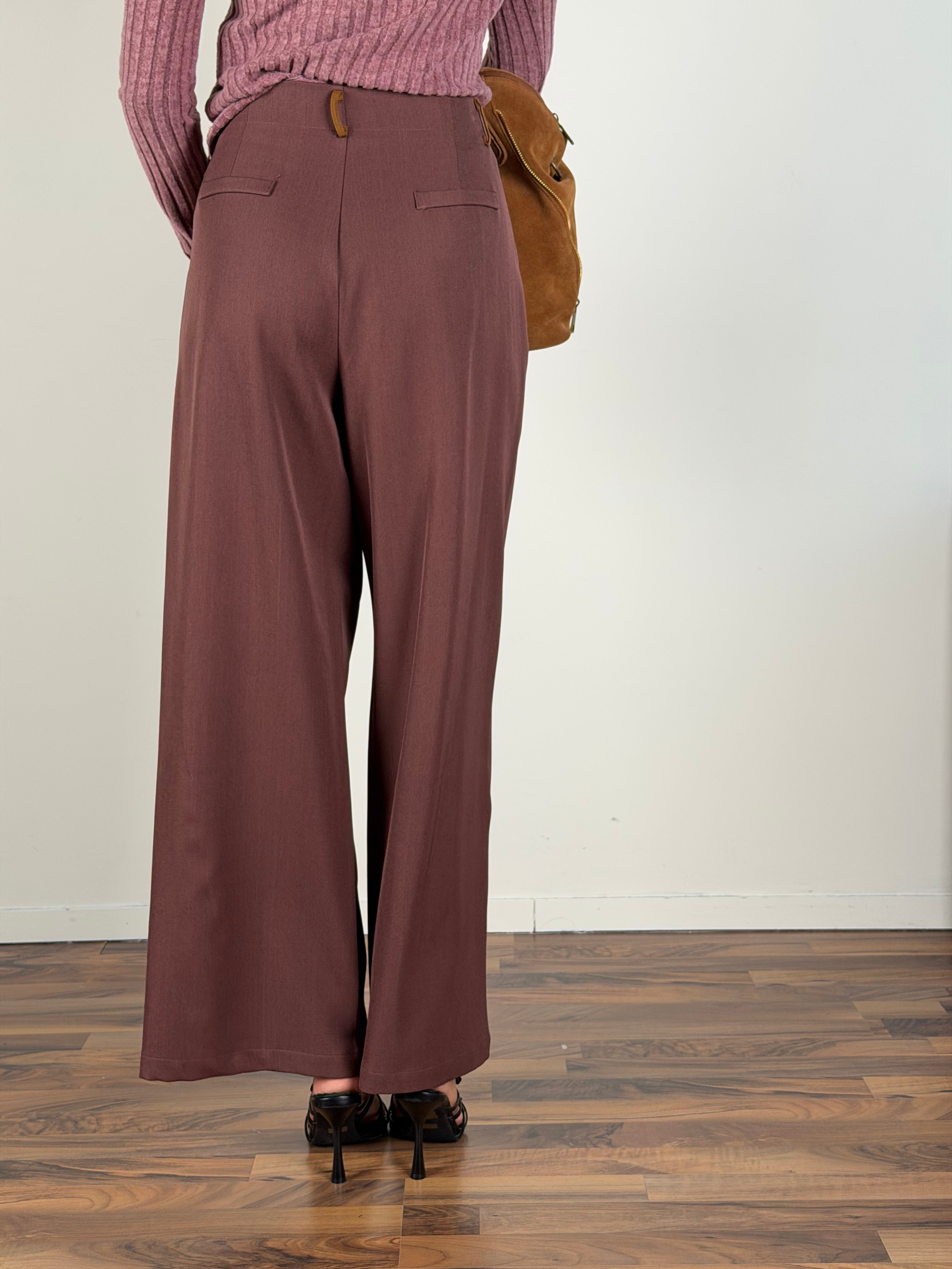 Pantalone Nasty bordeaux