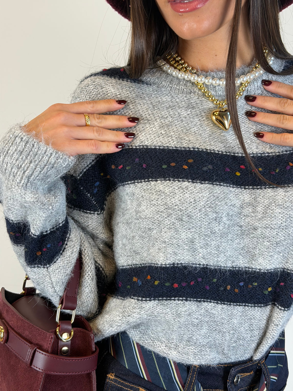 Maglia Remix grigia