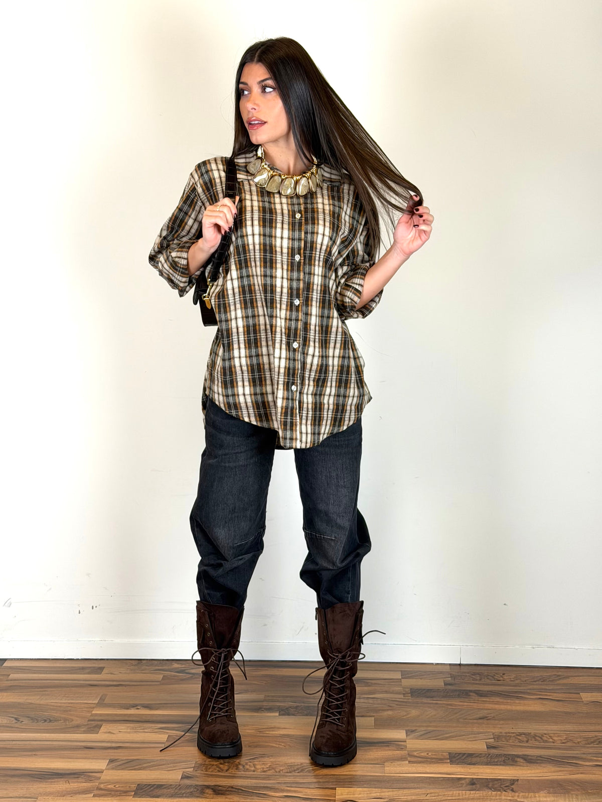 Camicia Twist moro