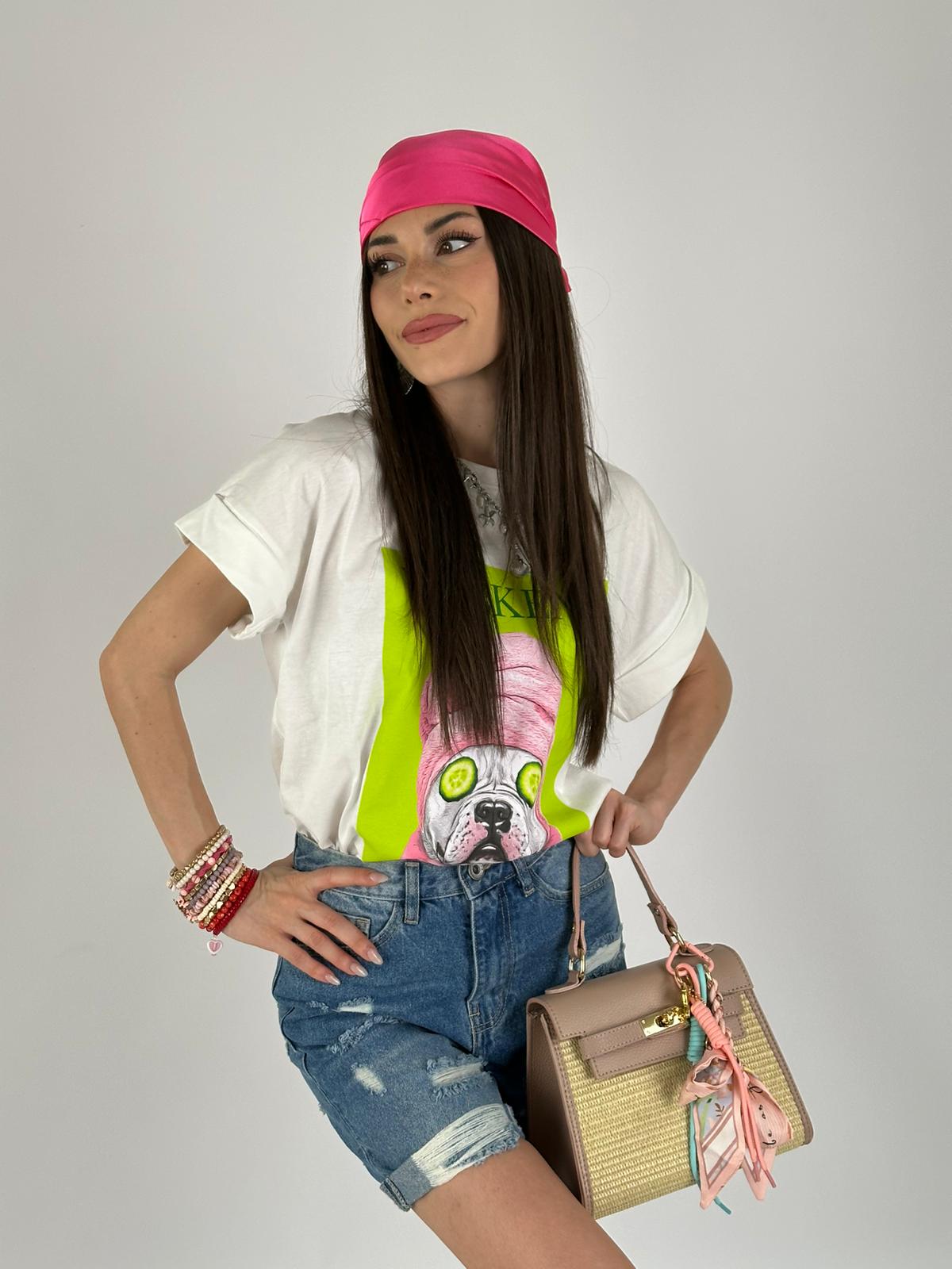 T-shirt 100% cotone weekend