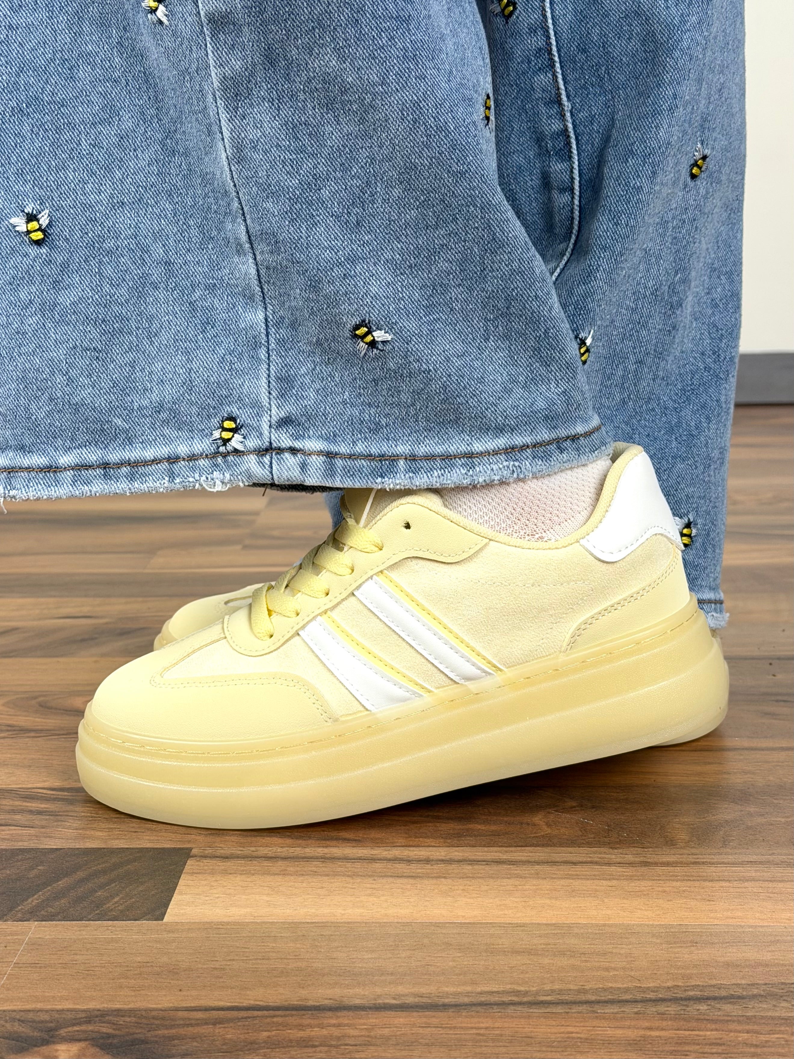 Sneakers Loredana gialle