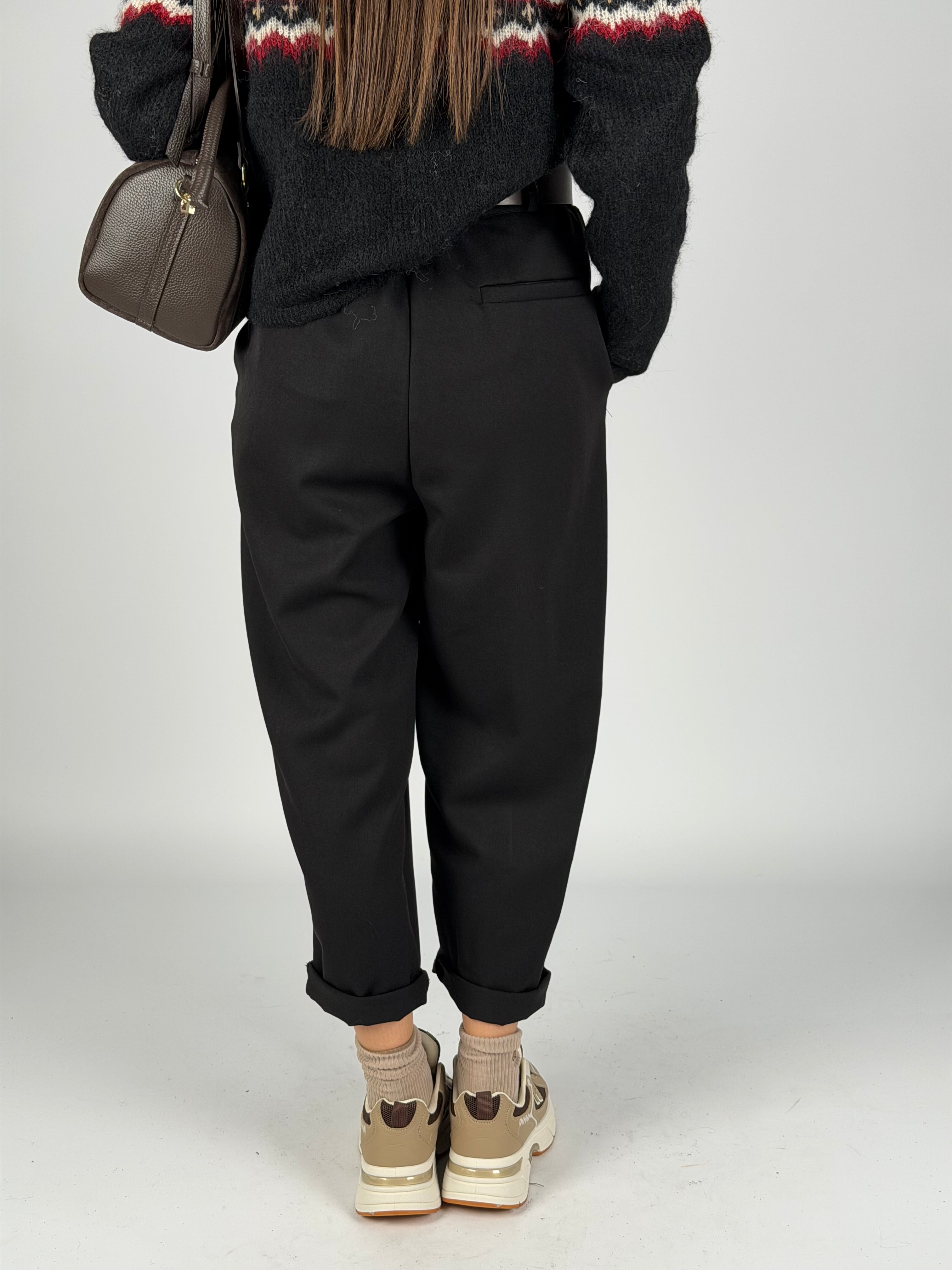 Pantalone India nero