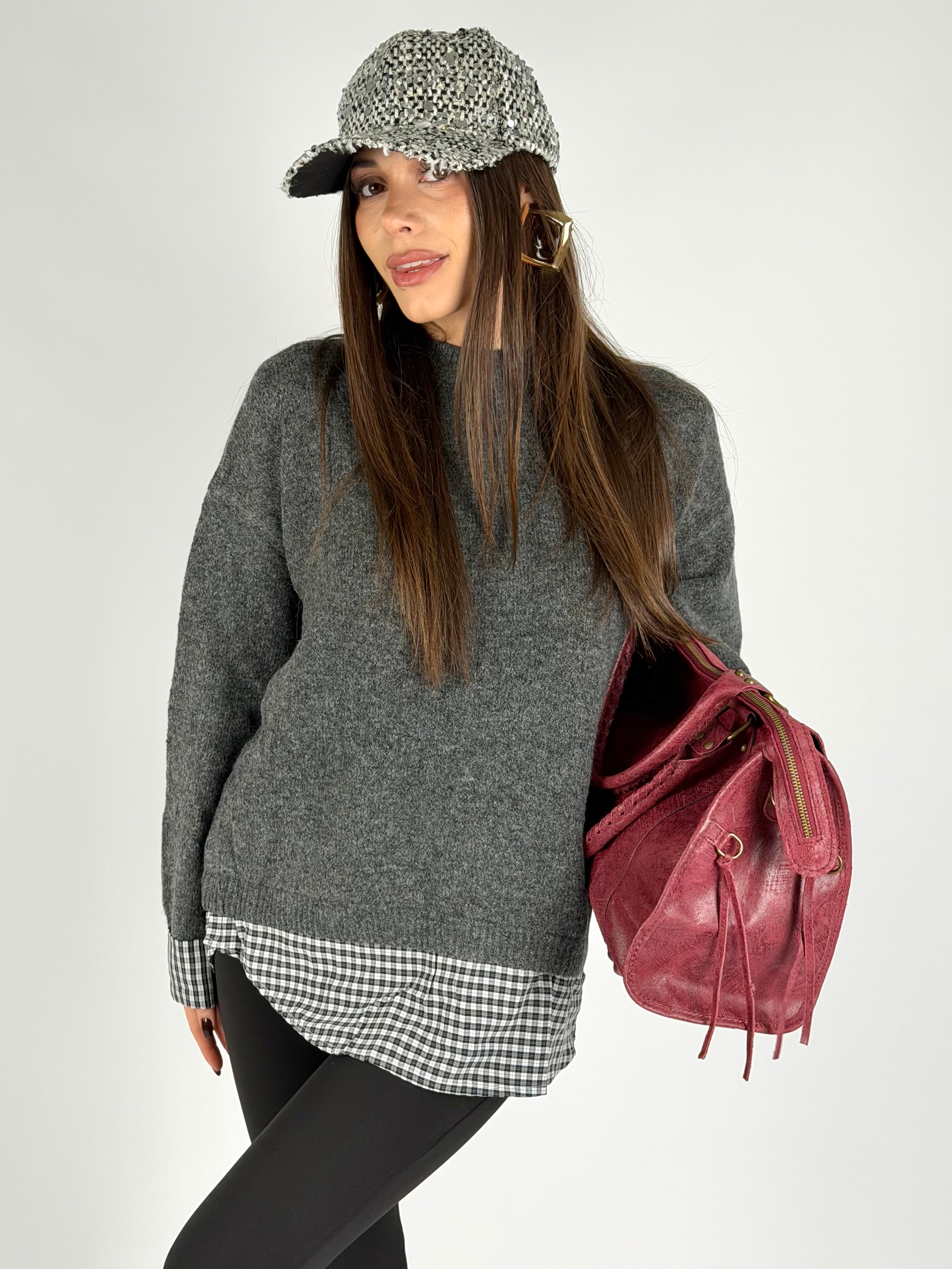 Maglia Margot grigia