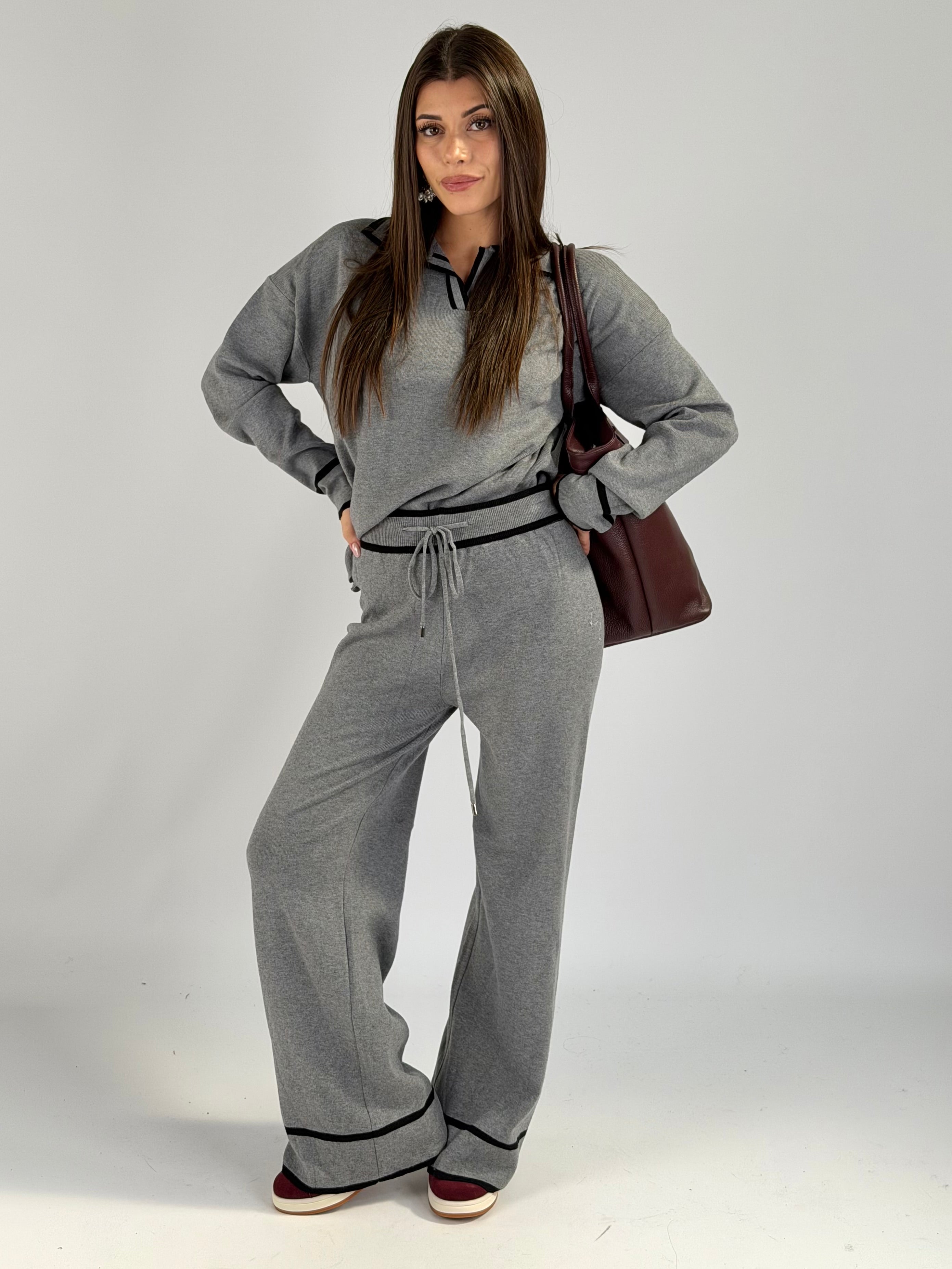 Set Tuta Ketty grigia