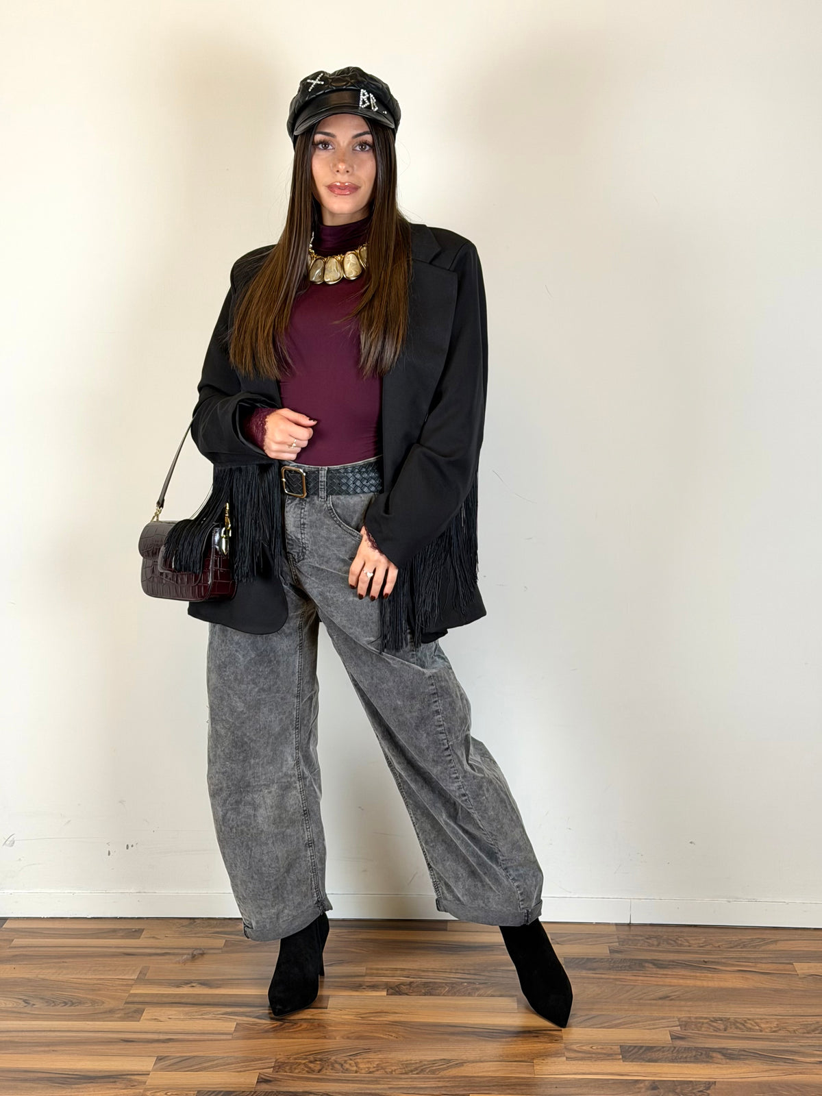 Giacca Western nero