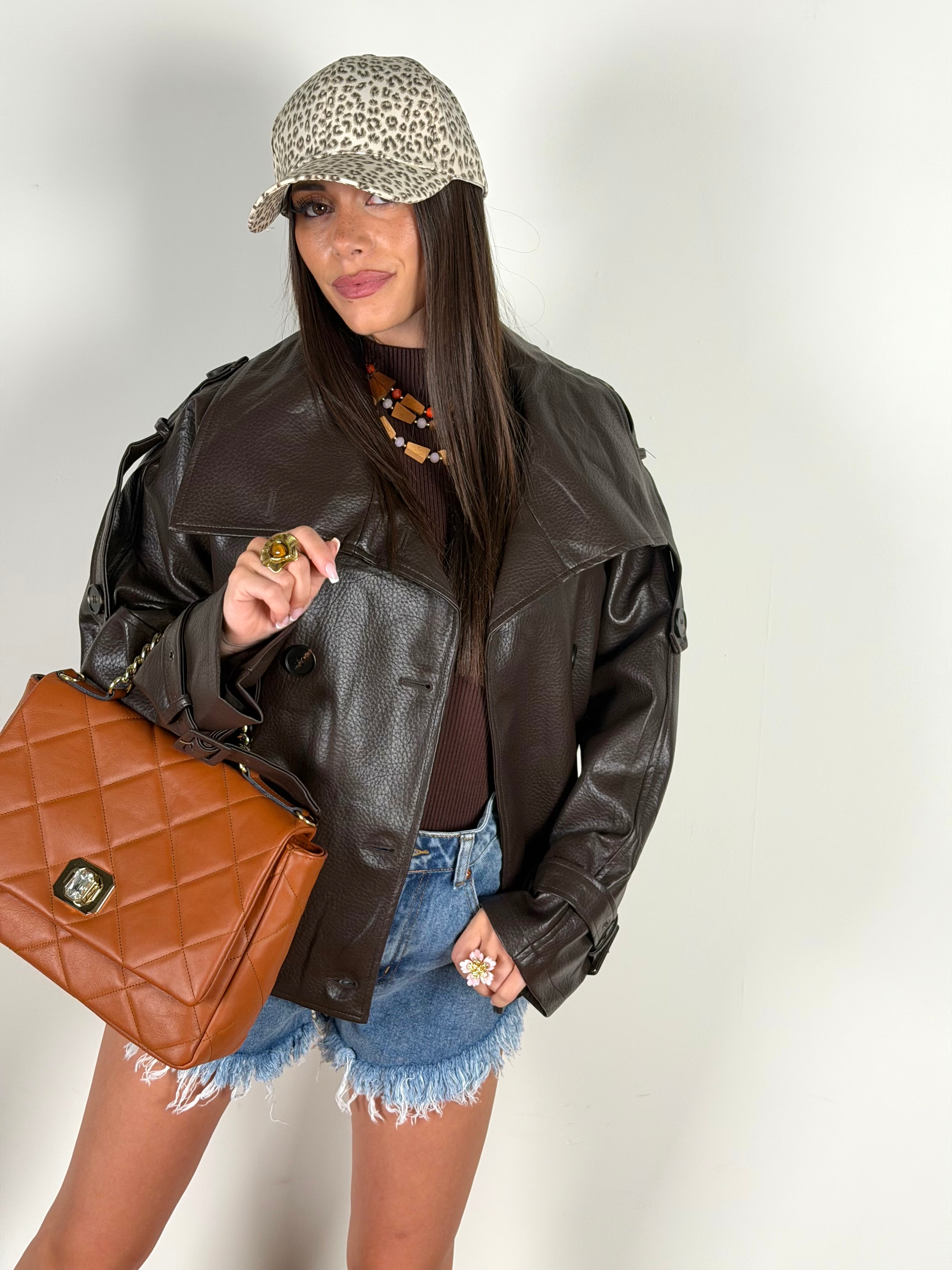 Giubbino ecopelle premium Zarah