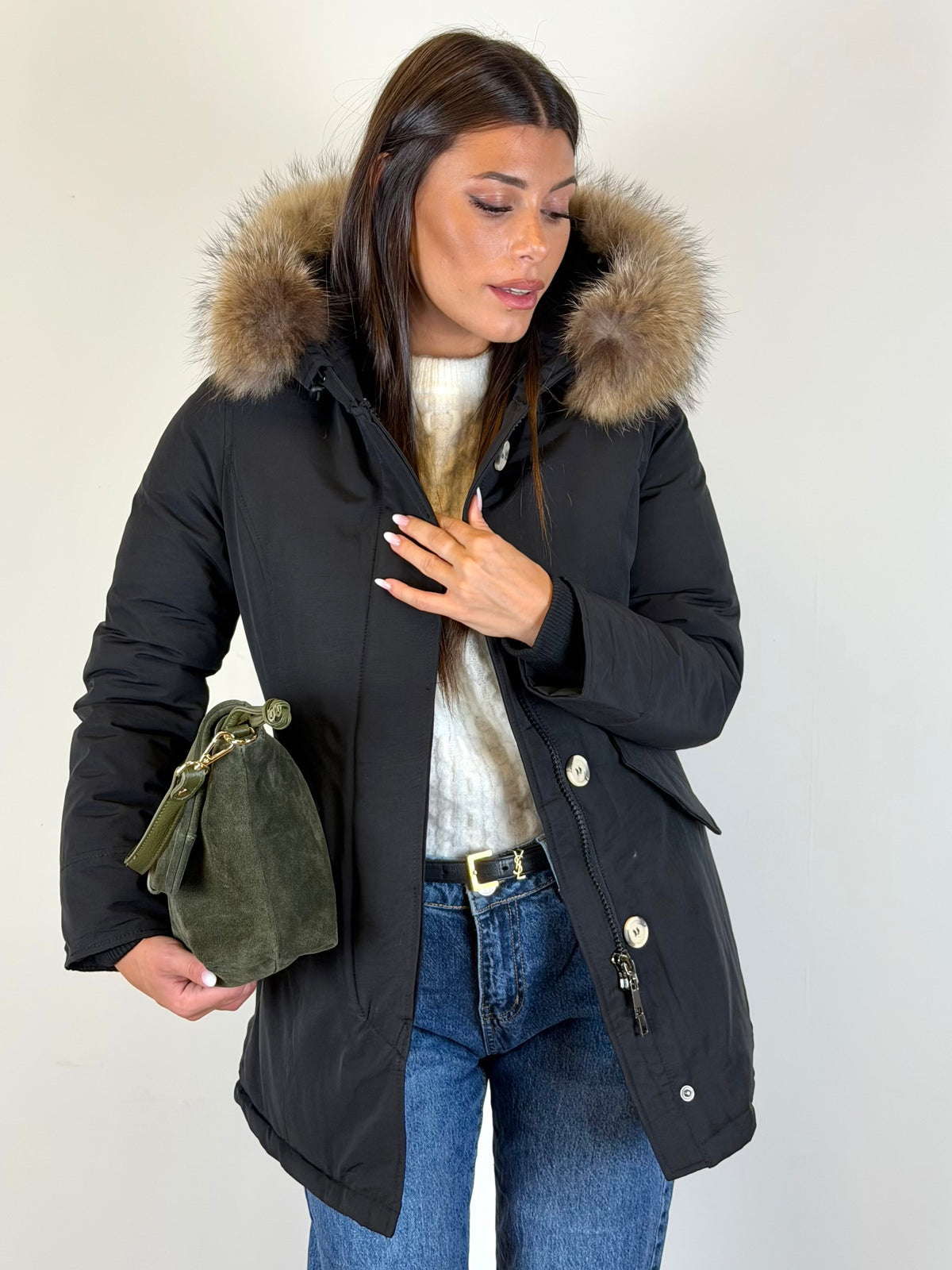Parka nero
