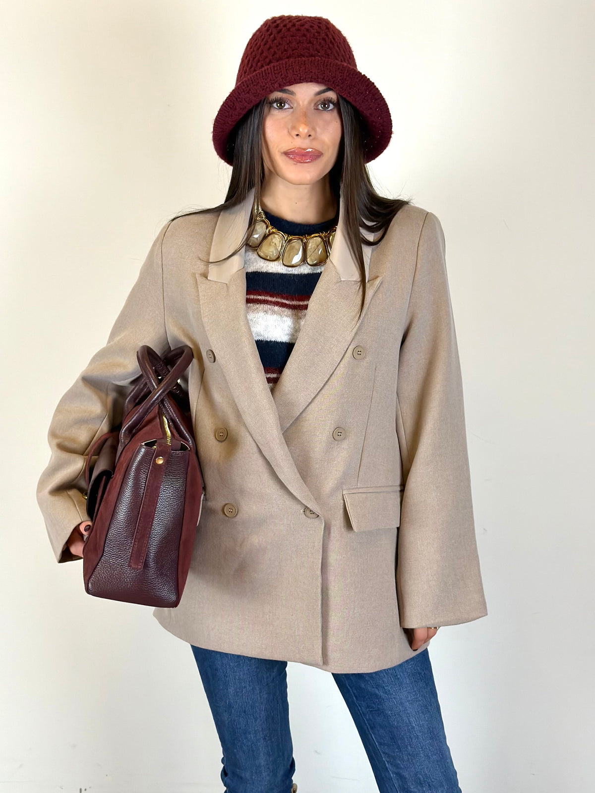 Giacca Soft beige