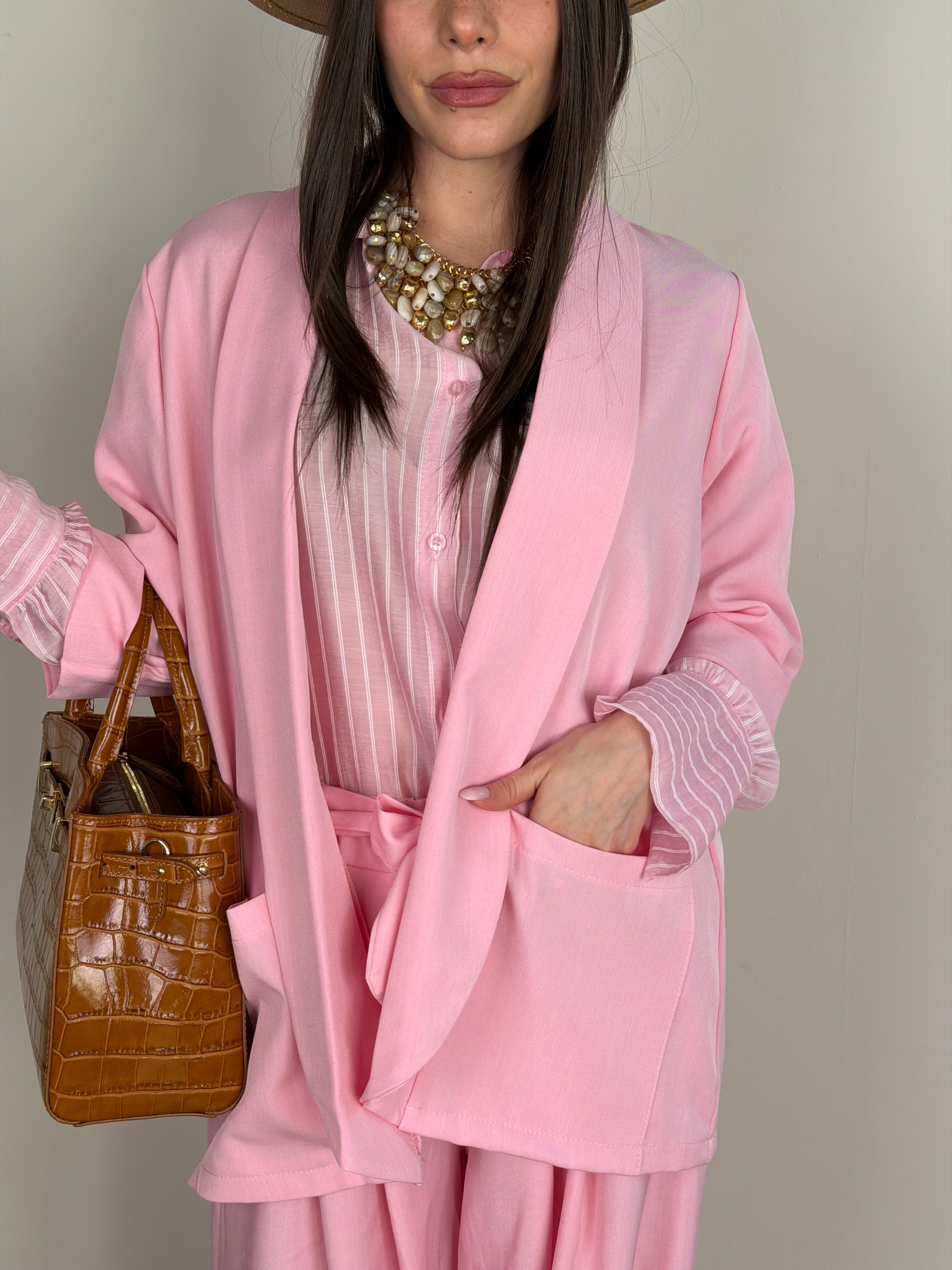 Giacca Urban rosa