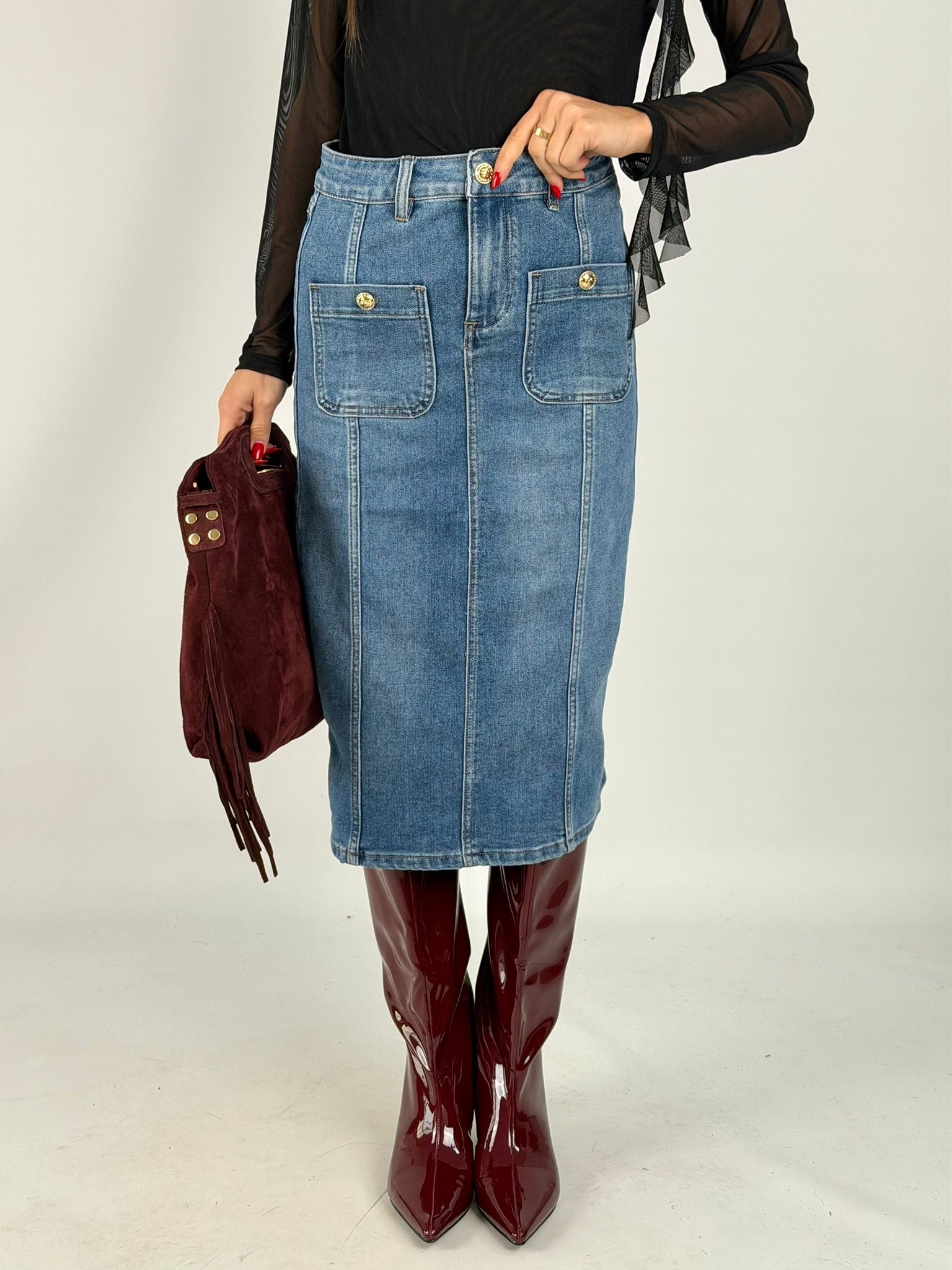 Gonna di jeans Venny