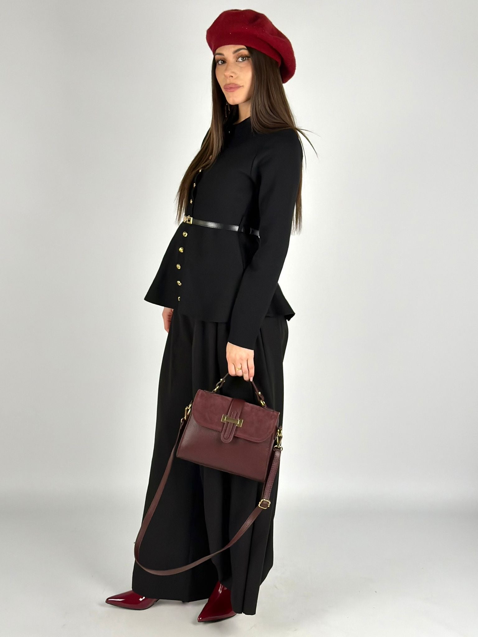 Pantalone bonton nero