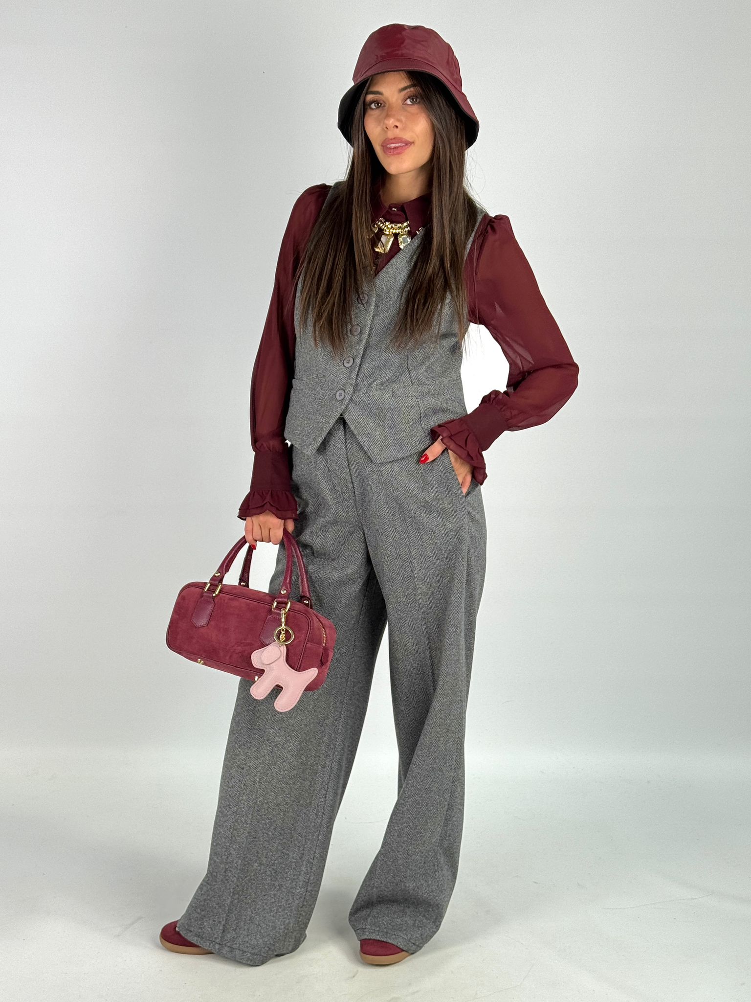 Completo Svezia grigio