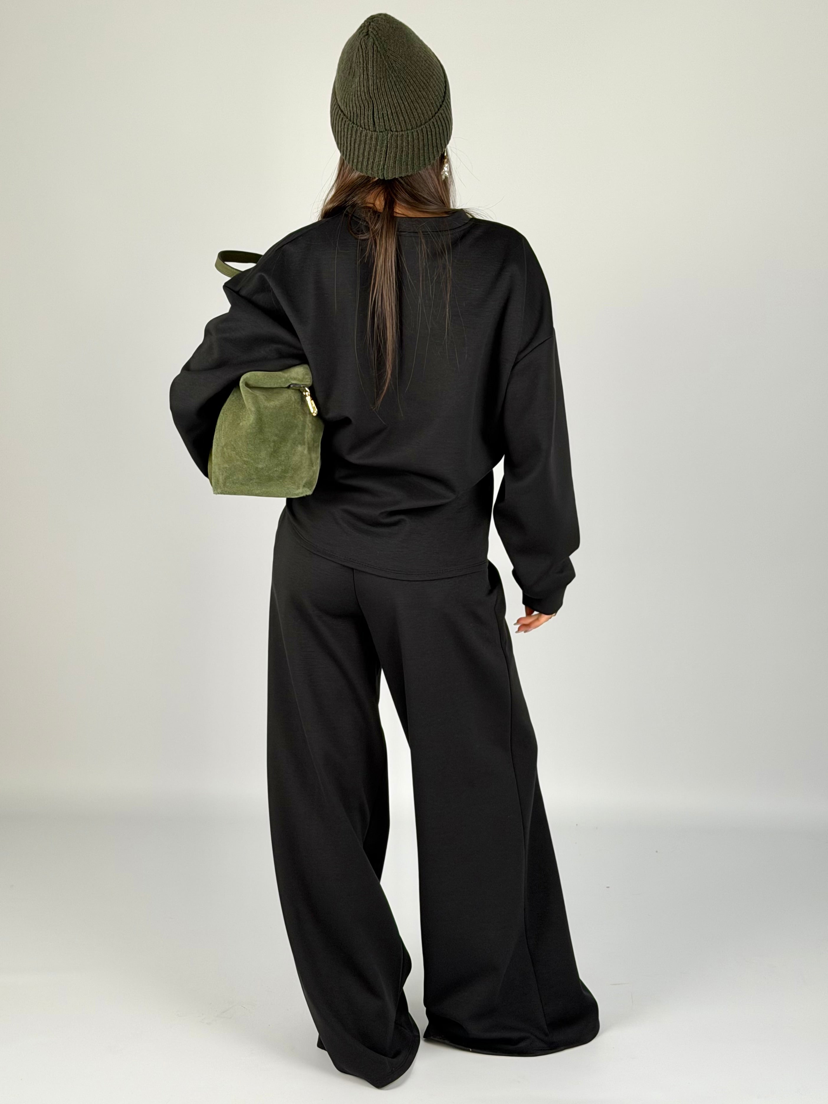 Tuta sportiva Elena nera