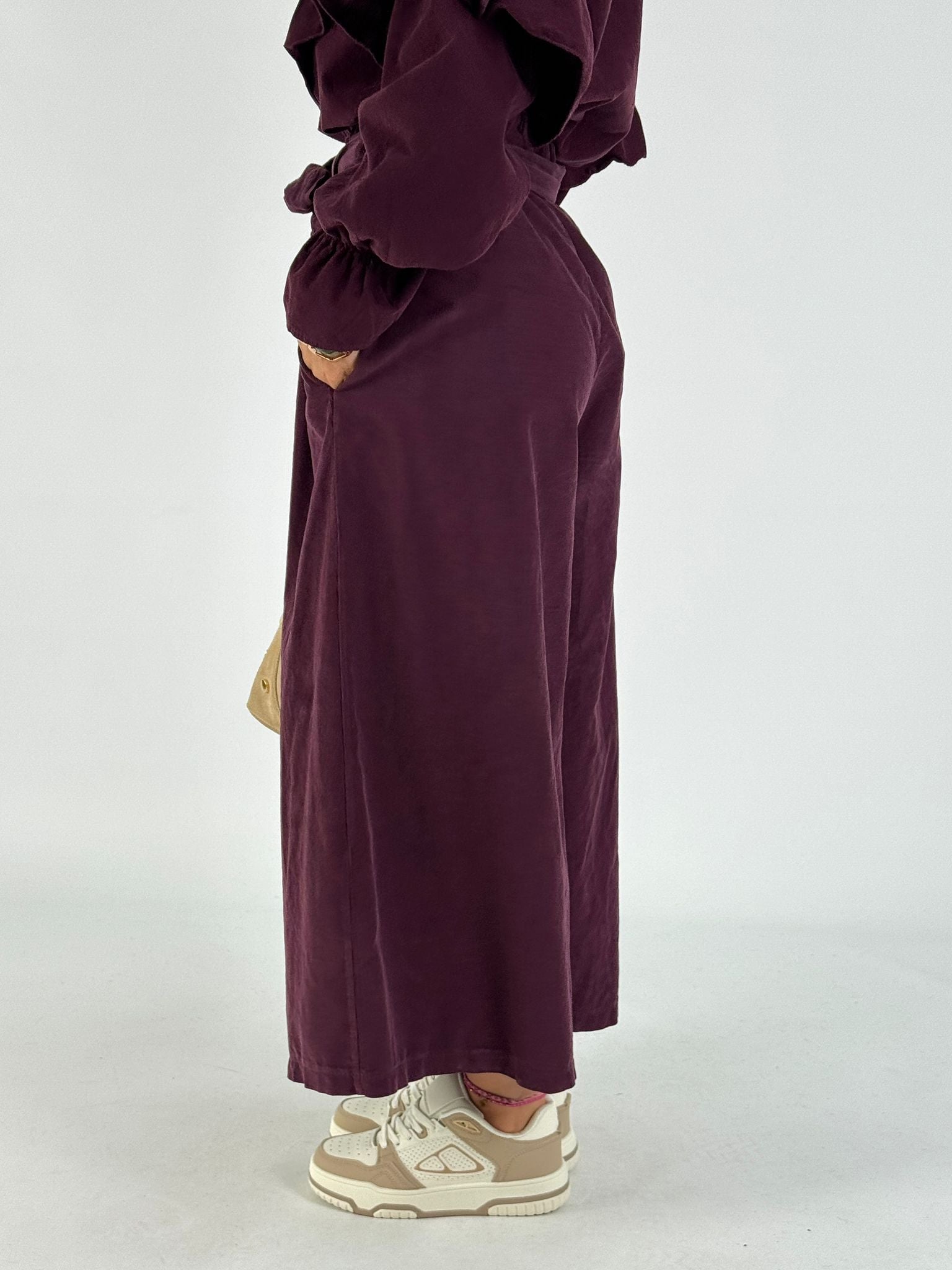 Pantalone valencia prugna