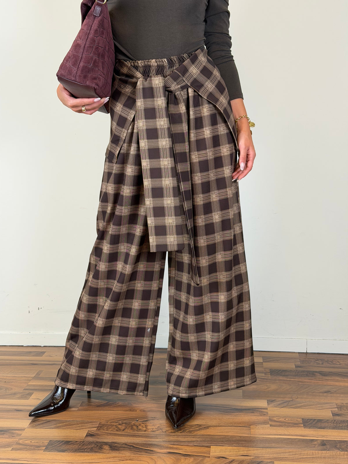 Pantalone Label moro