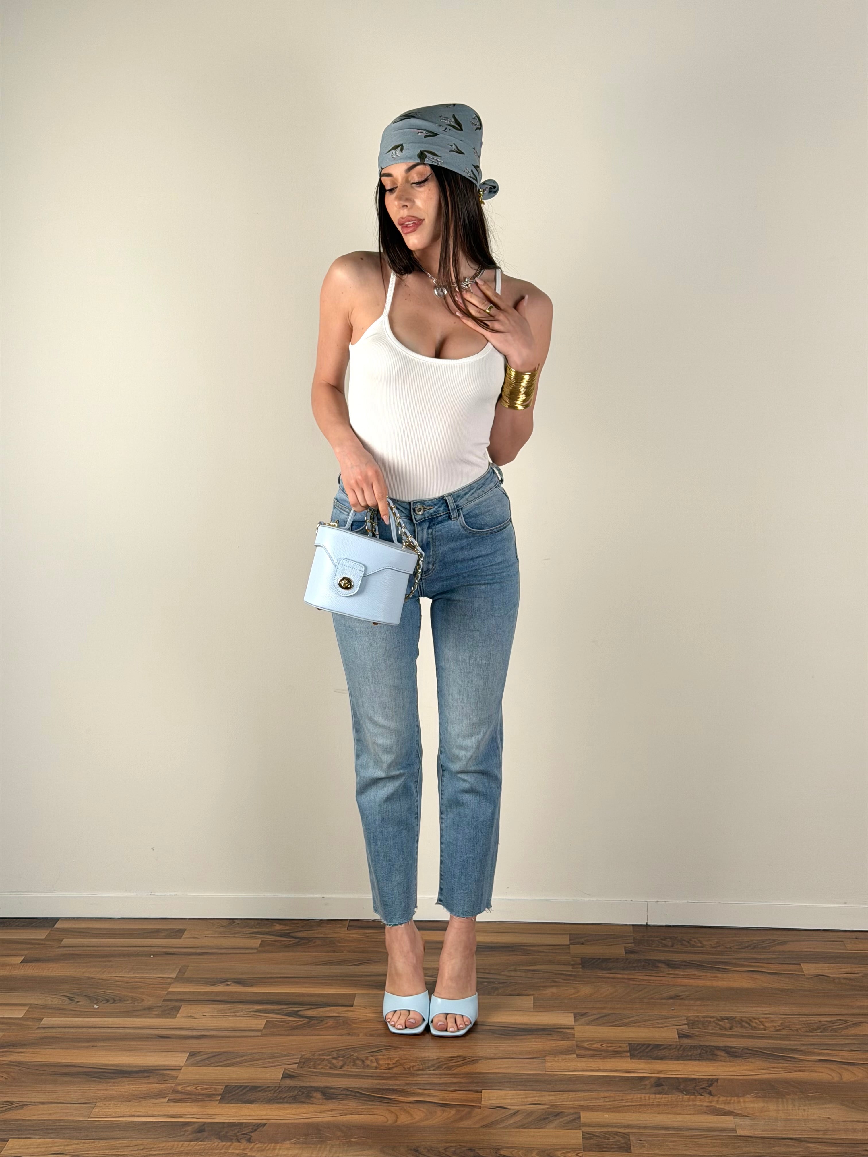 Top Casual bianco