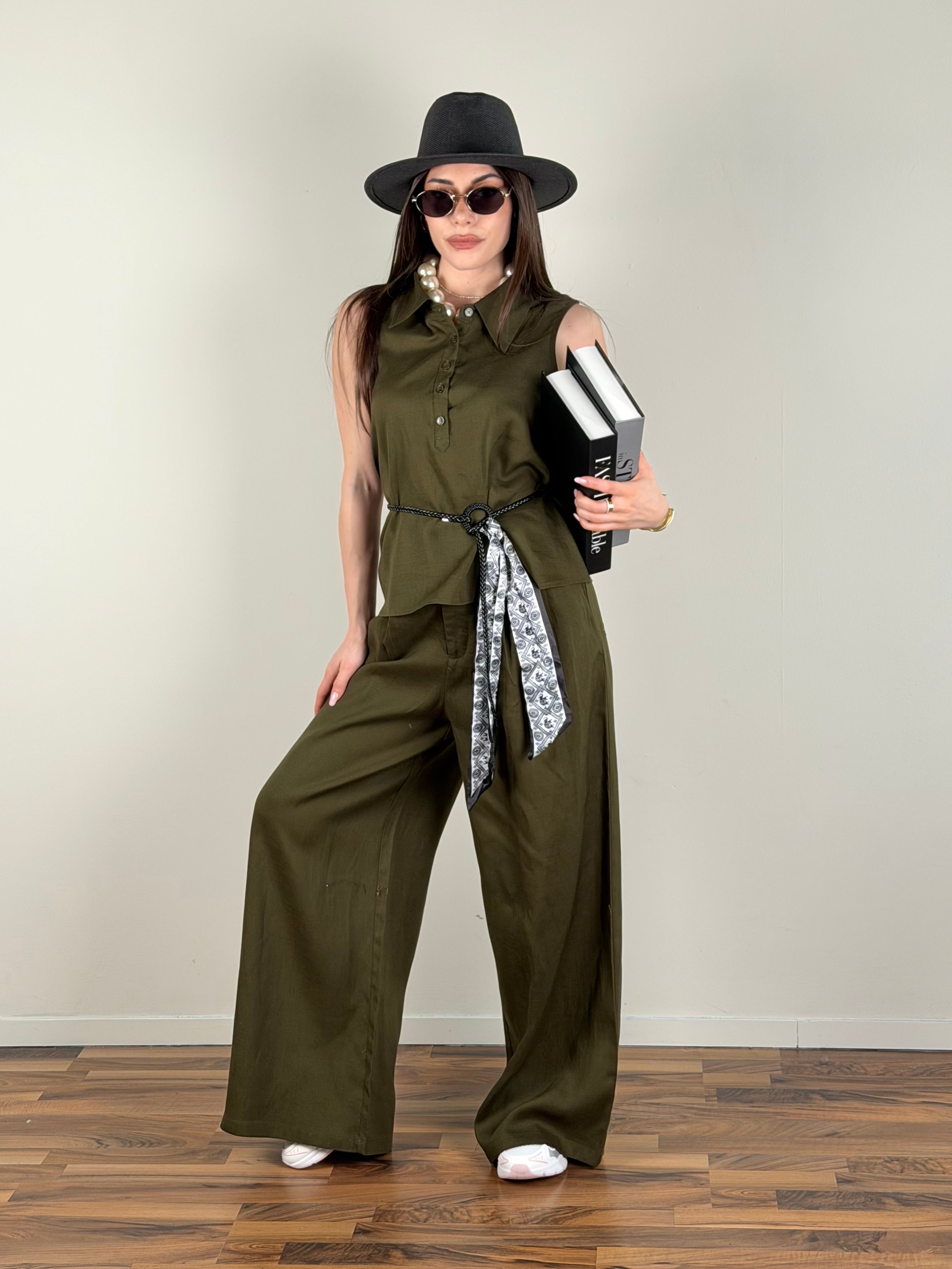 Gilet Paradise verde