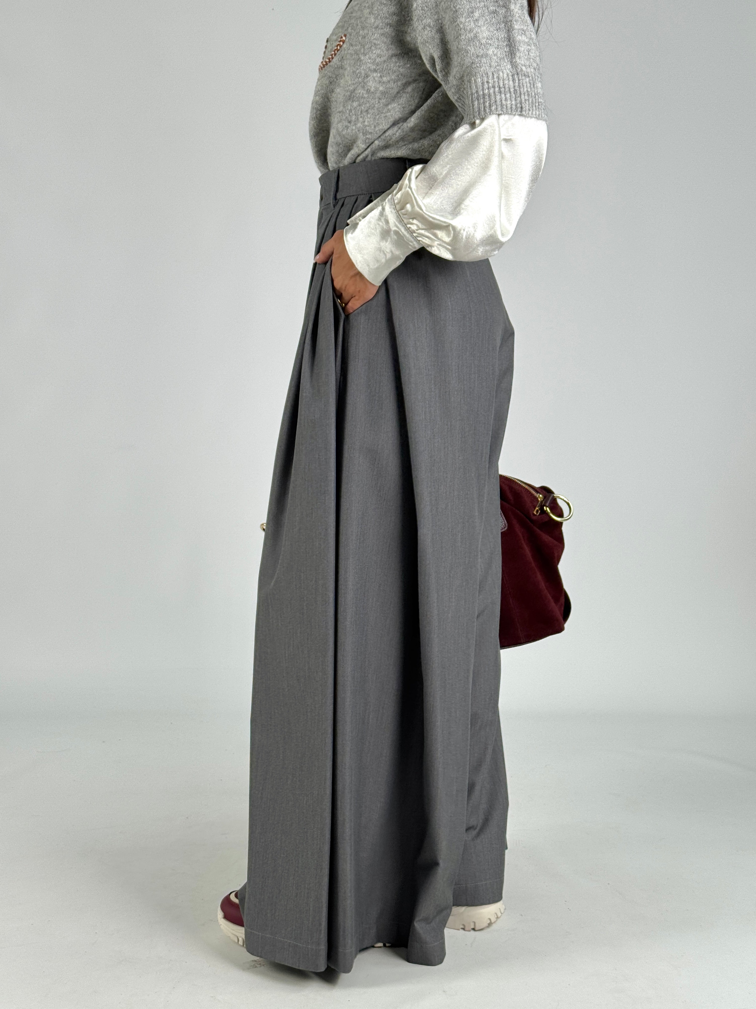 Pantalone Belle grigio