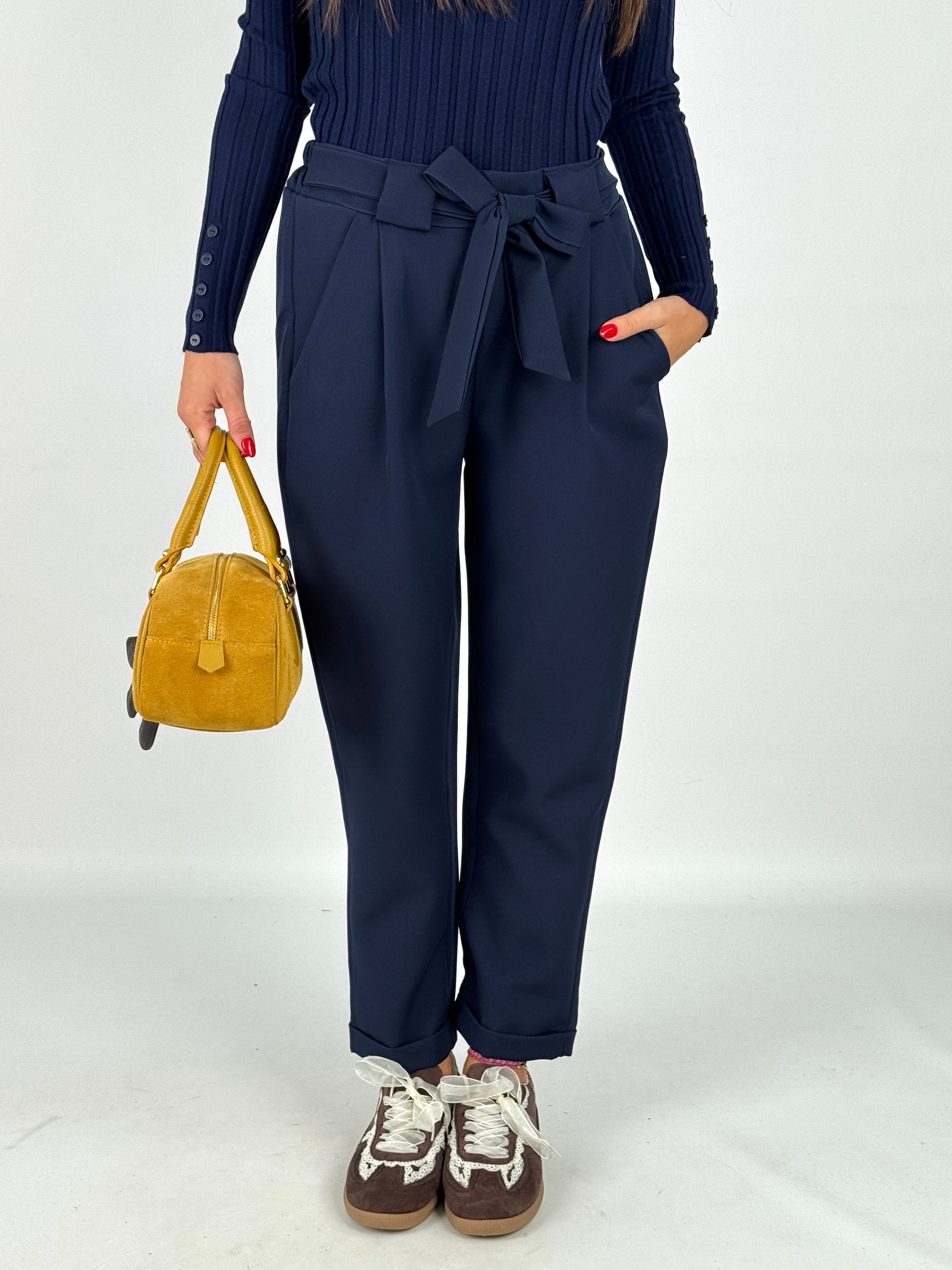 Pantalone completo Amira blu notte