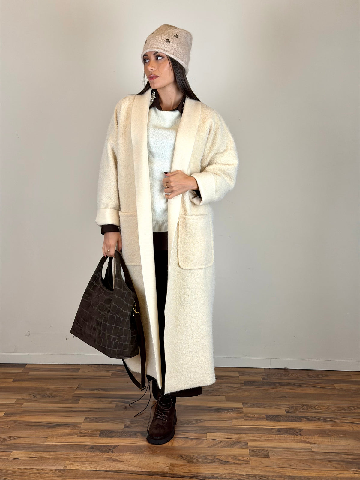 Cappotto Yvonne beige