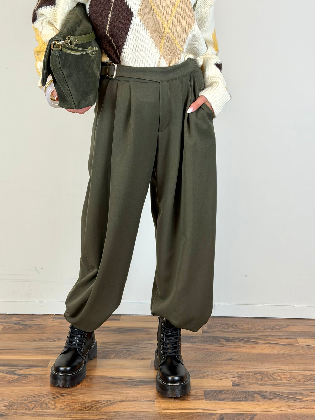 Pantalone Metropolitan verde