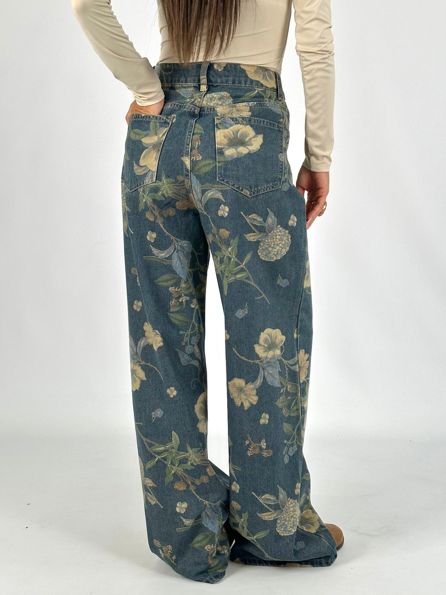 Jeans Floreale