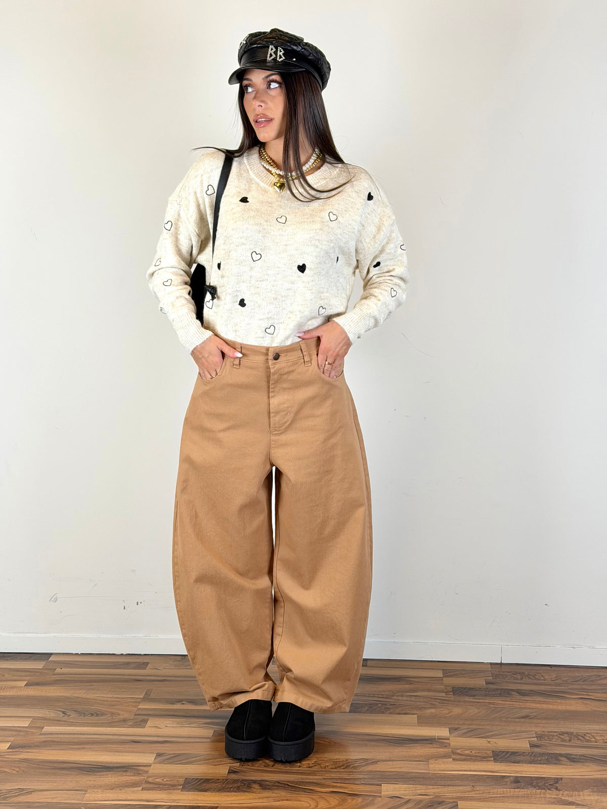 Maglia Sweety beige