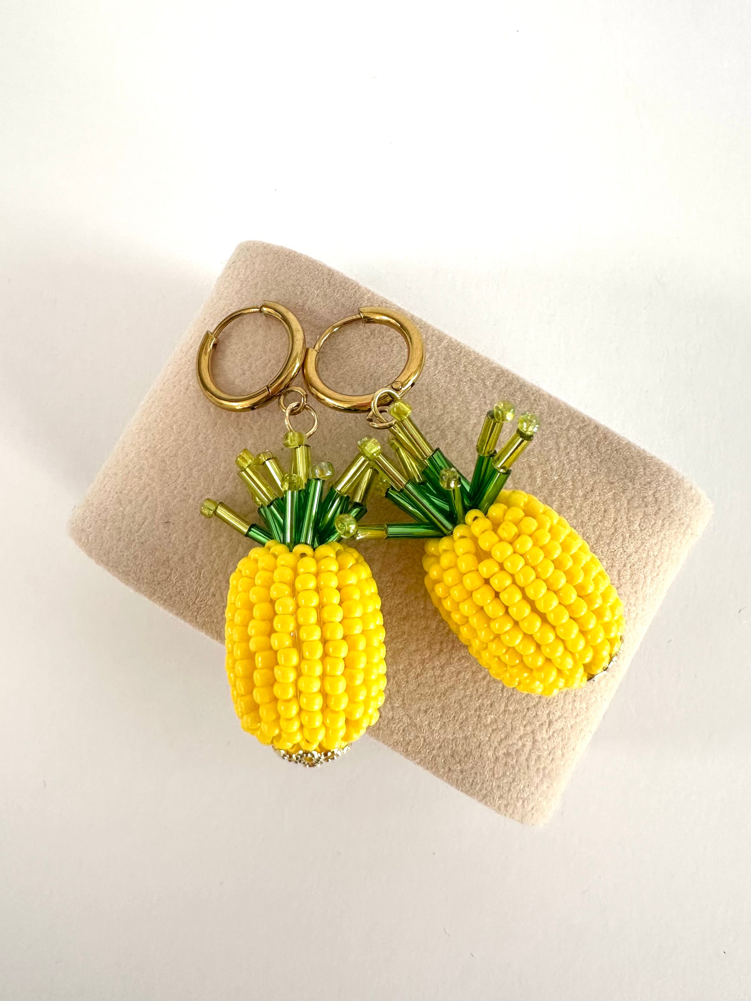 Orecchini fruit ananas