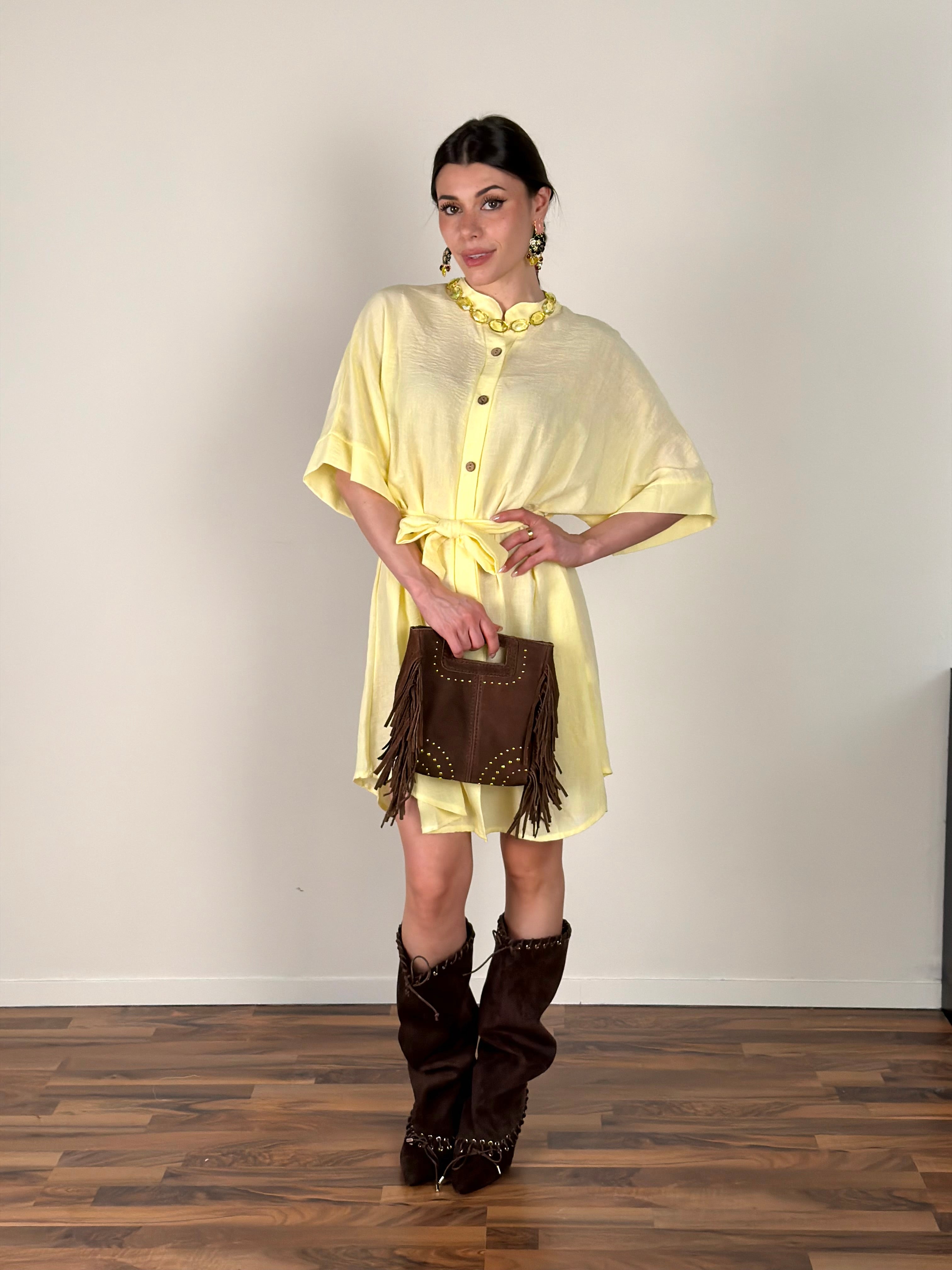 Abito Sharon giallo