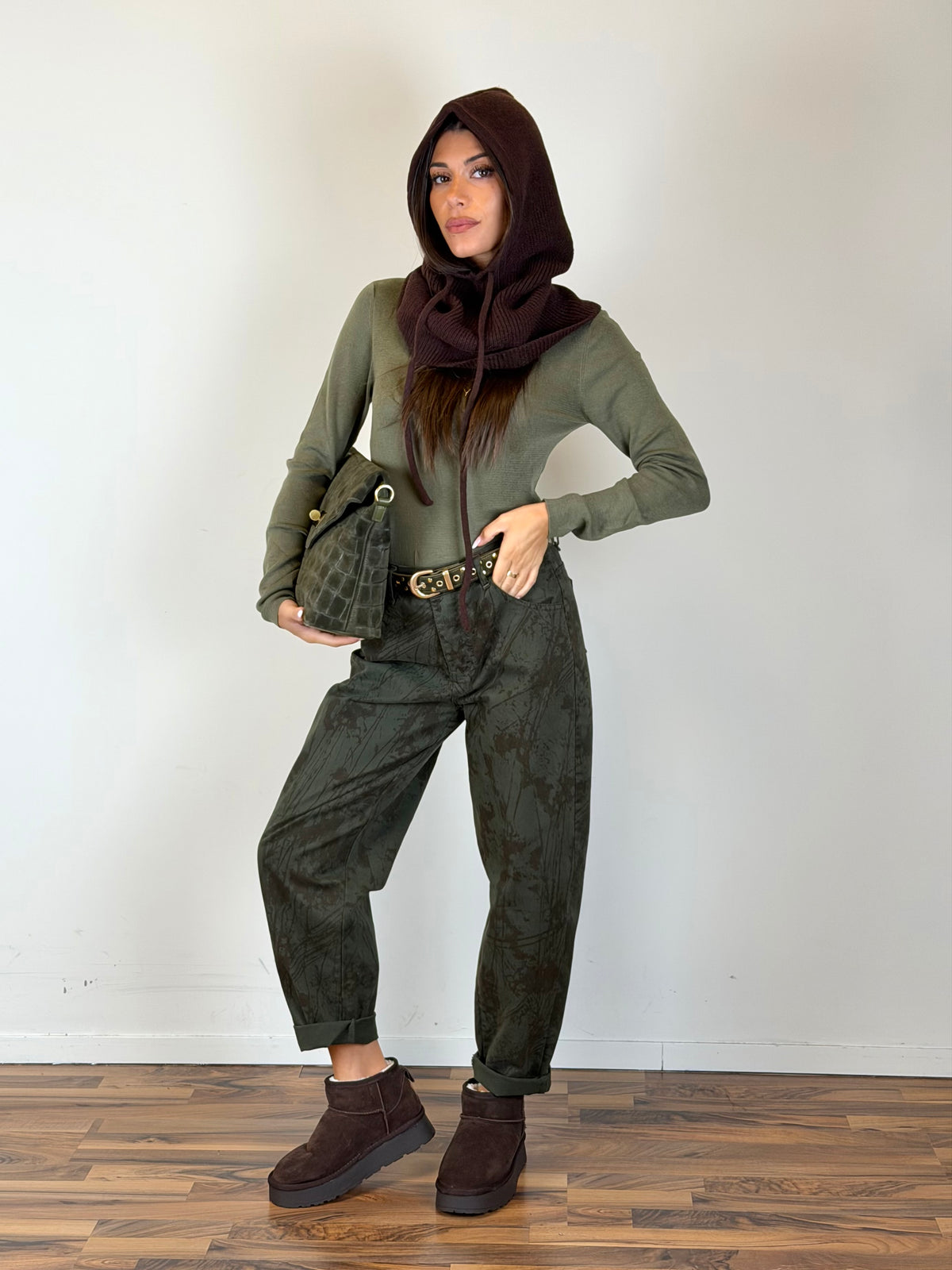 Jeans Luisa verde