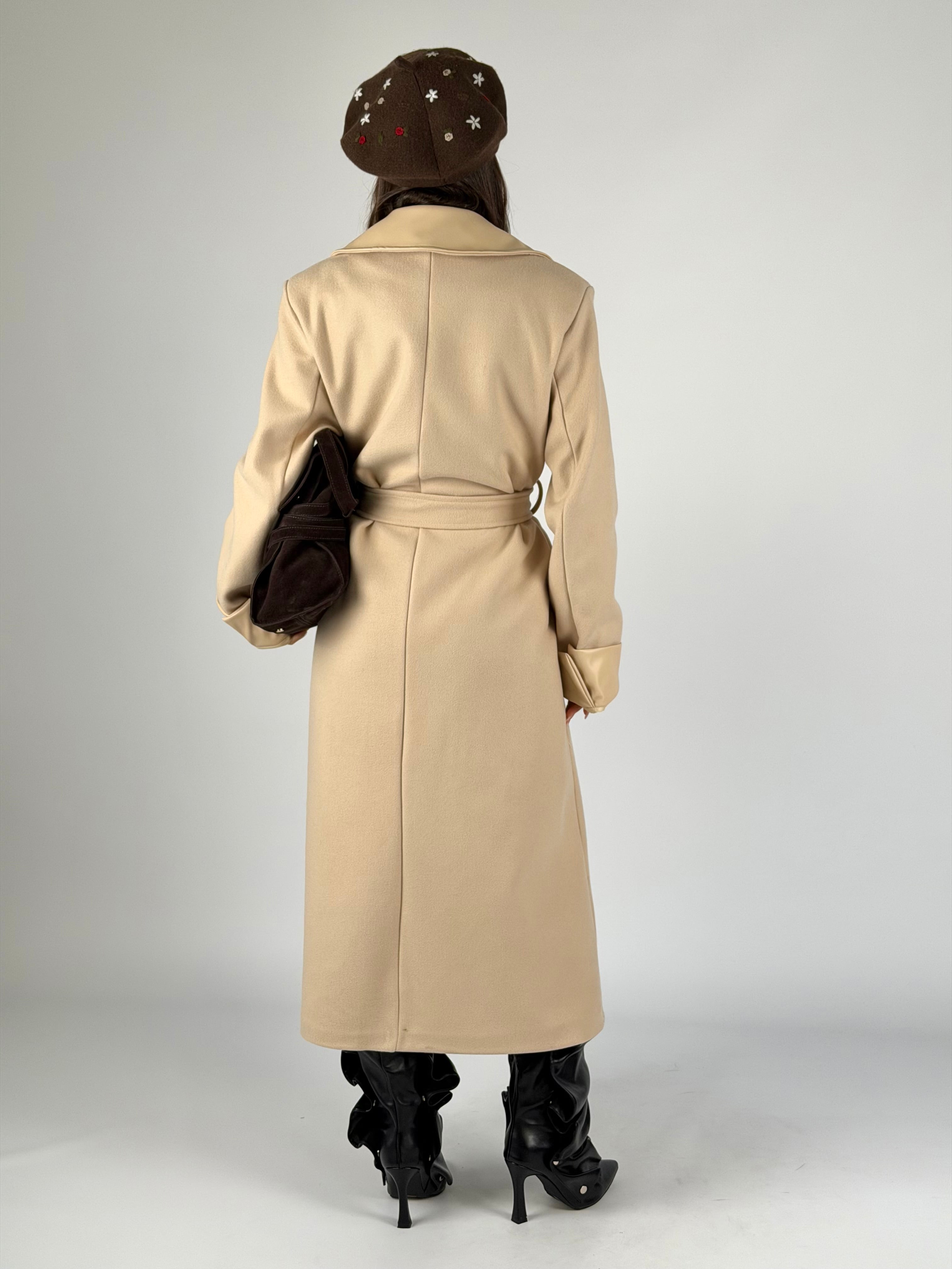 Cappotto madame beige