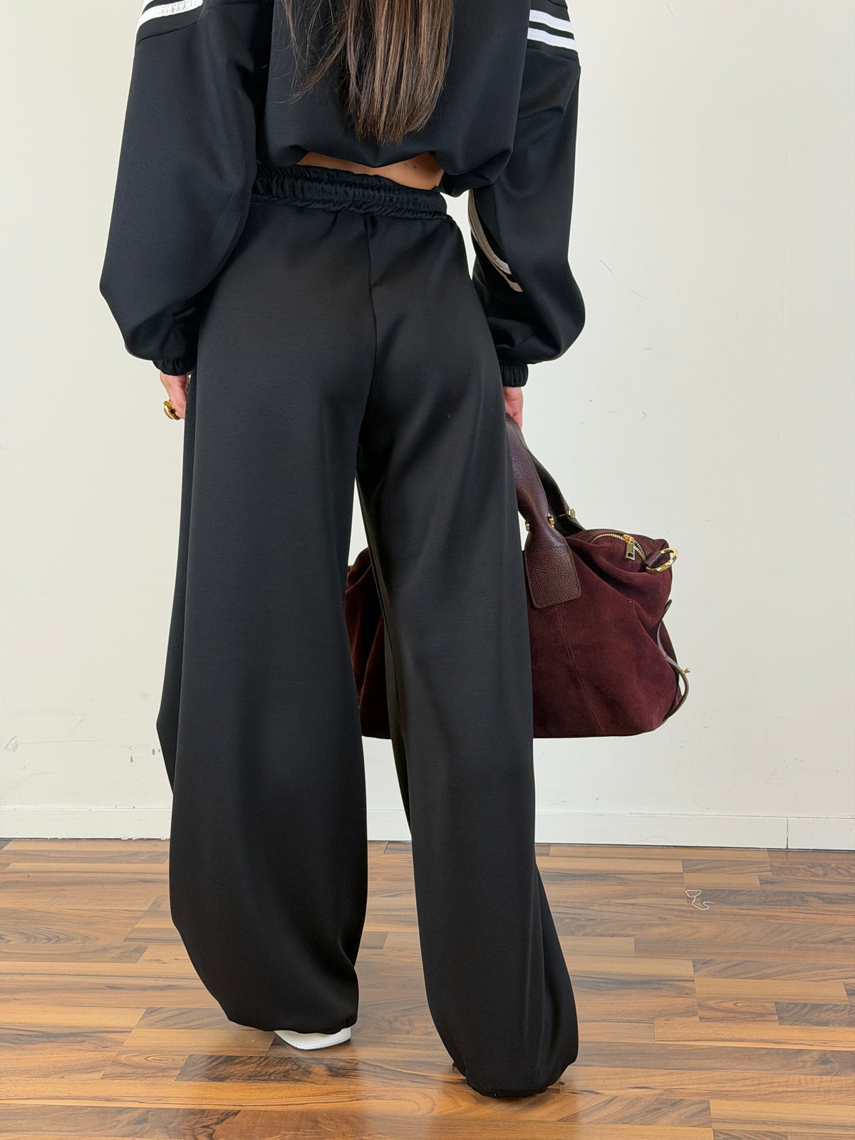 Pantalone tuta Yasmine nera