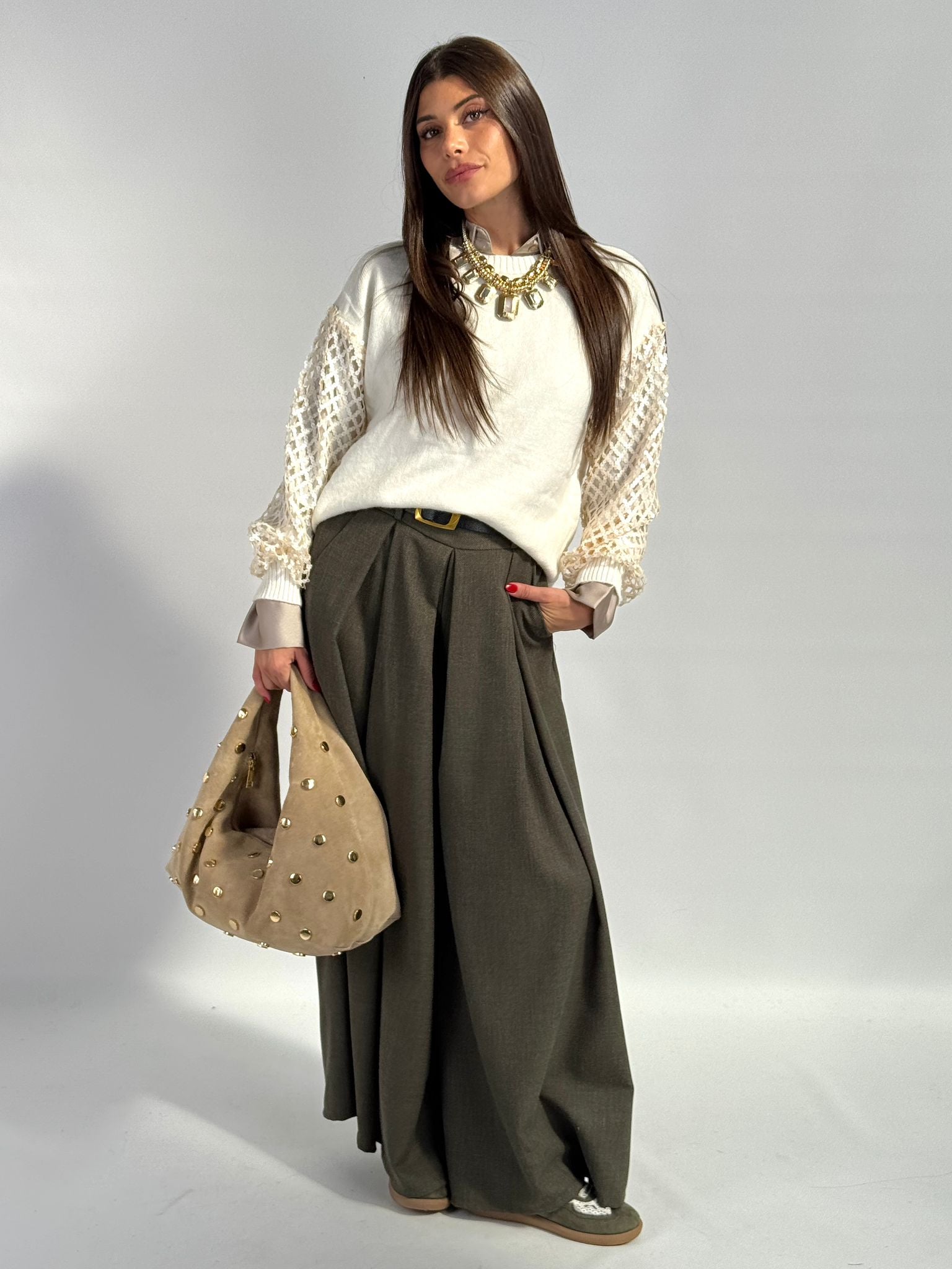 Pantalone Kate verde