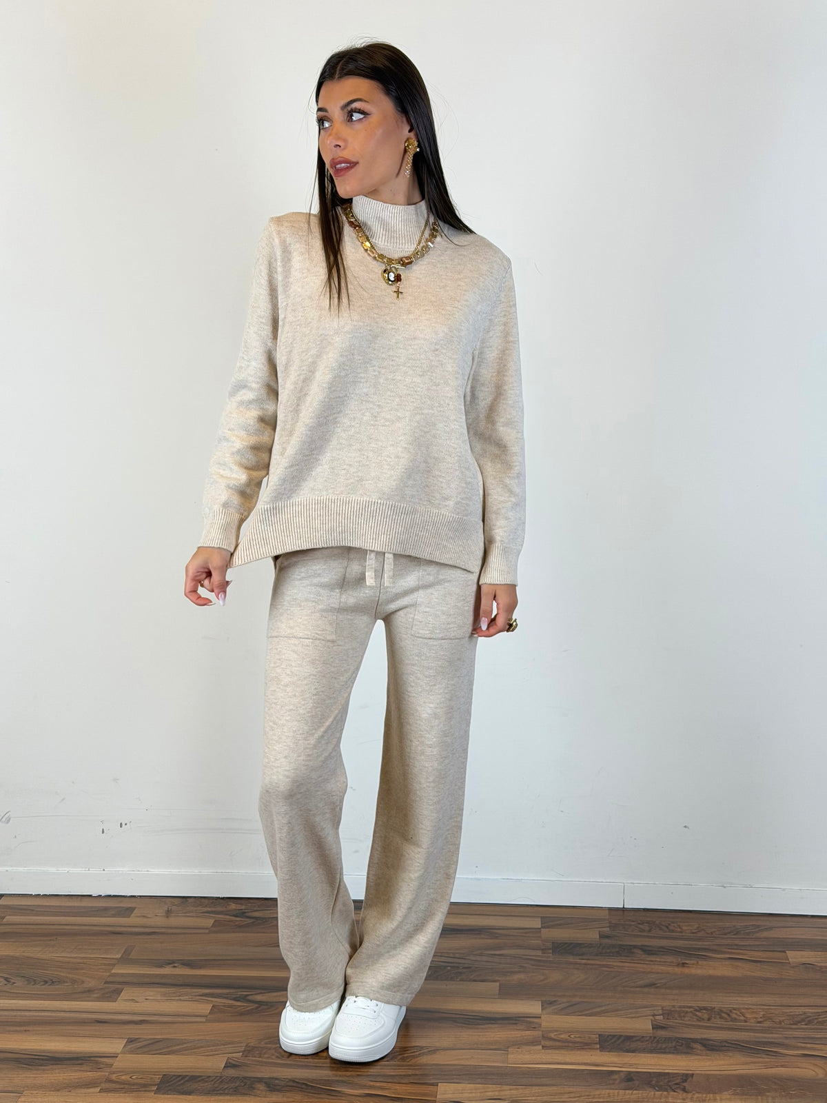 Tuta Cozy beige