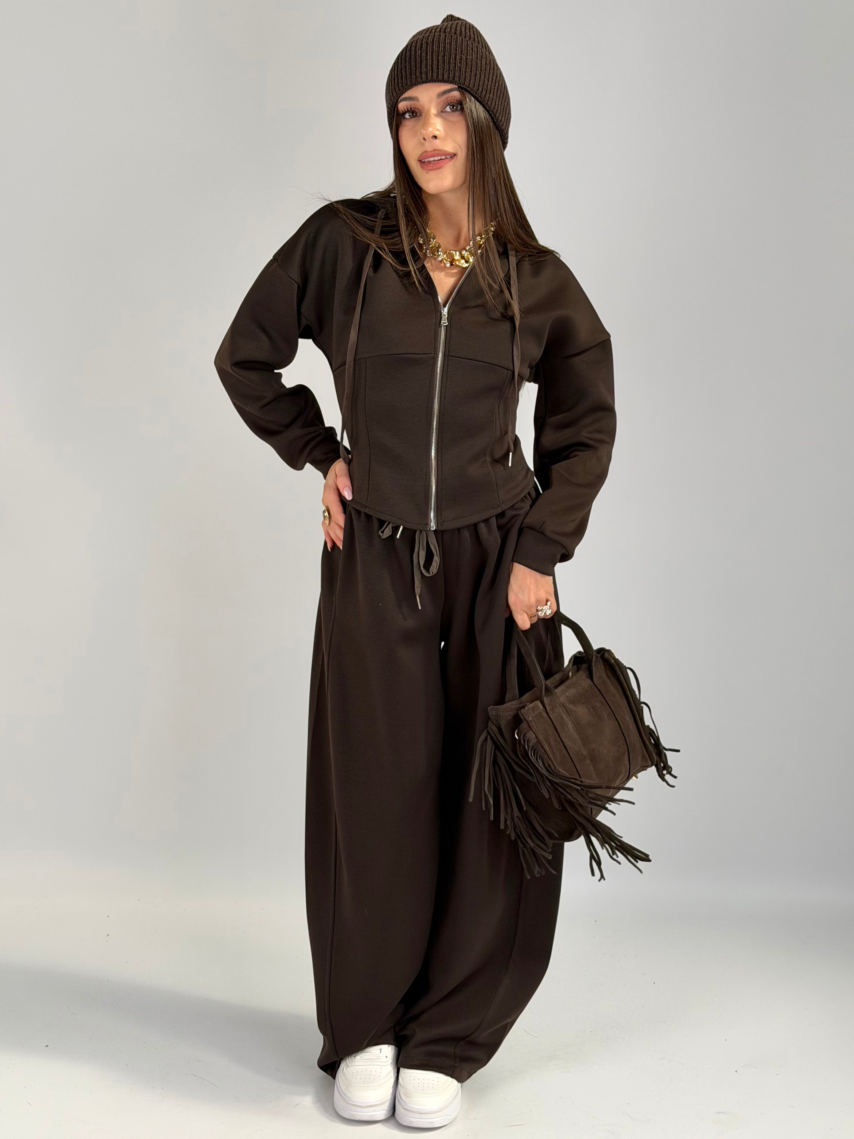 Felpa tuta sportiva Evelyn moro