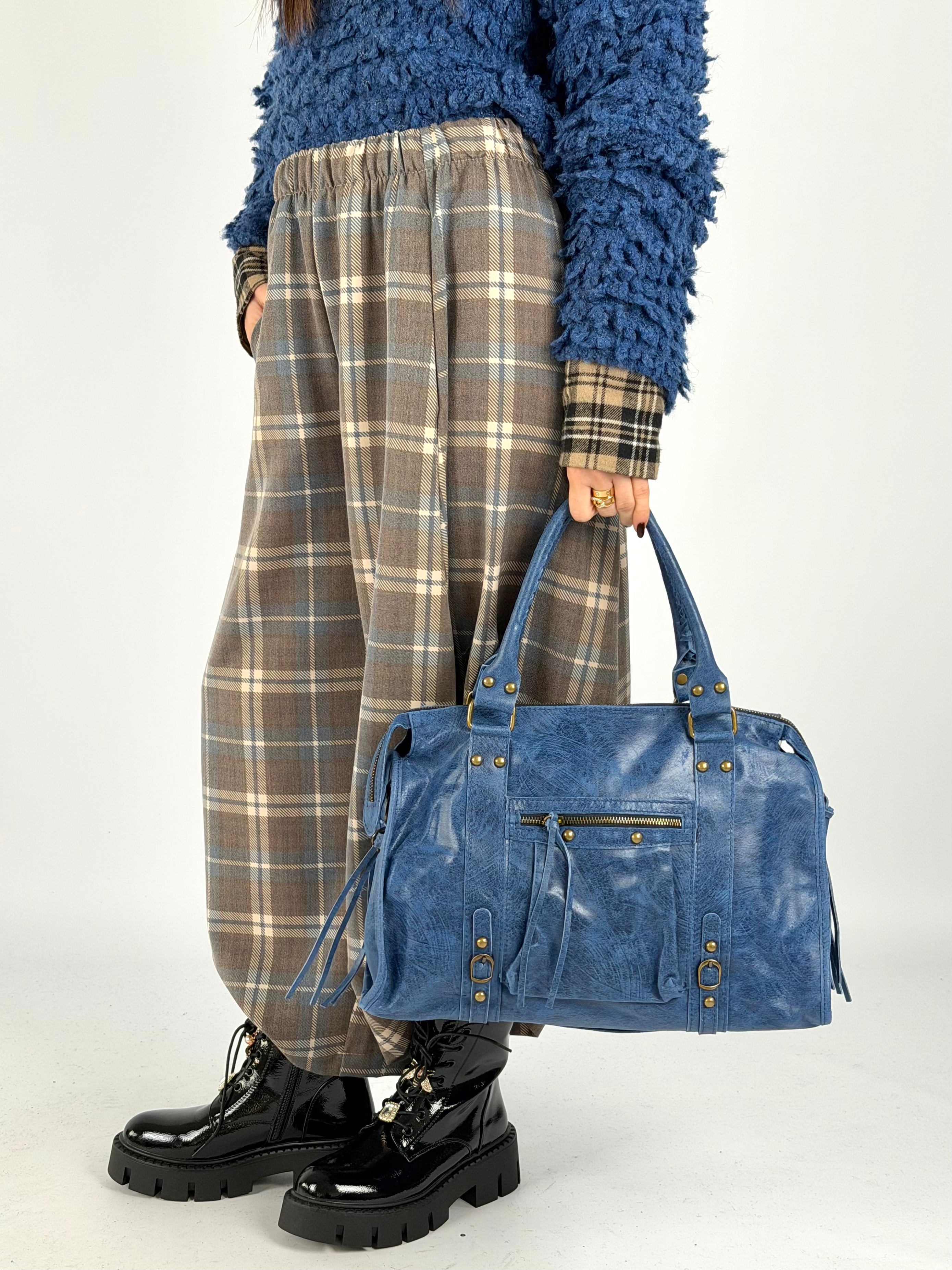 Pantalone Morgana grigio