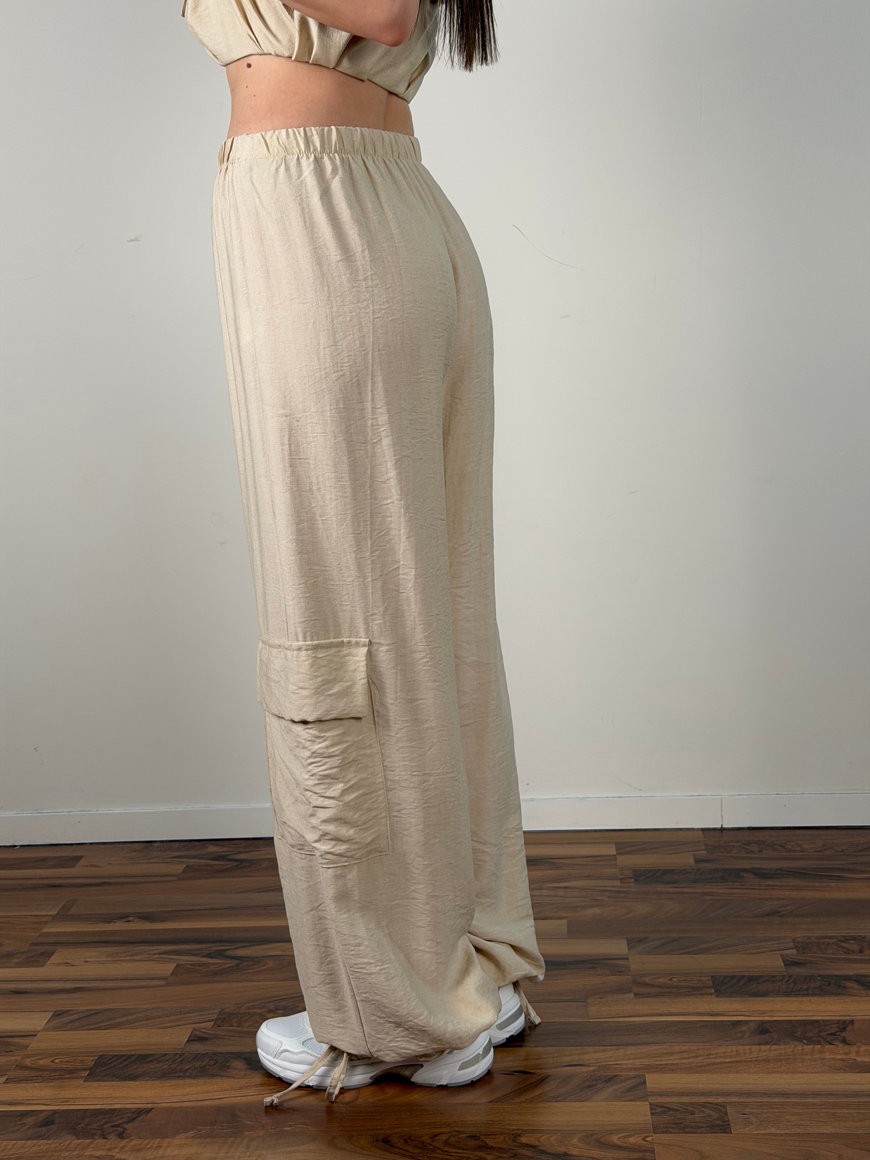 Pantalone Twist beige