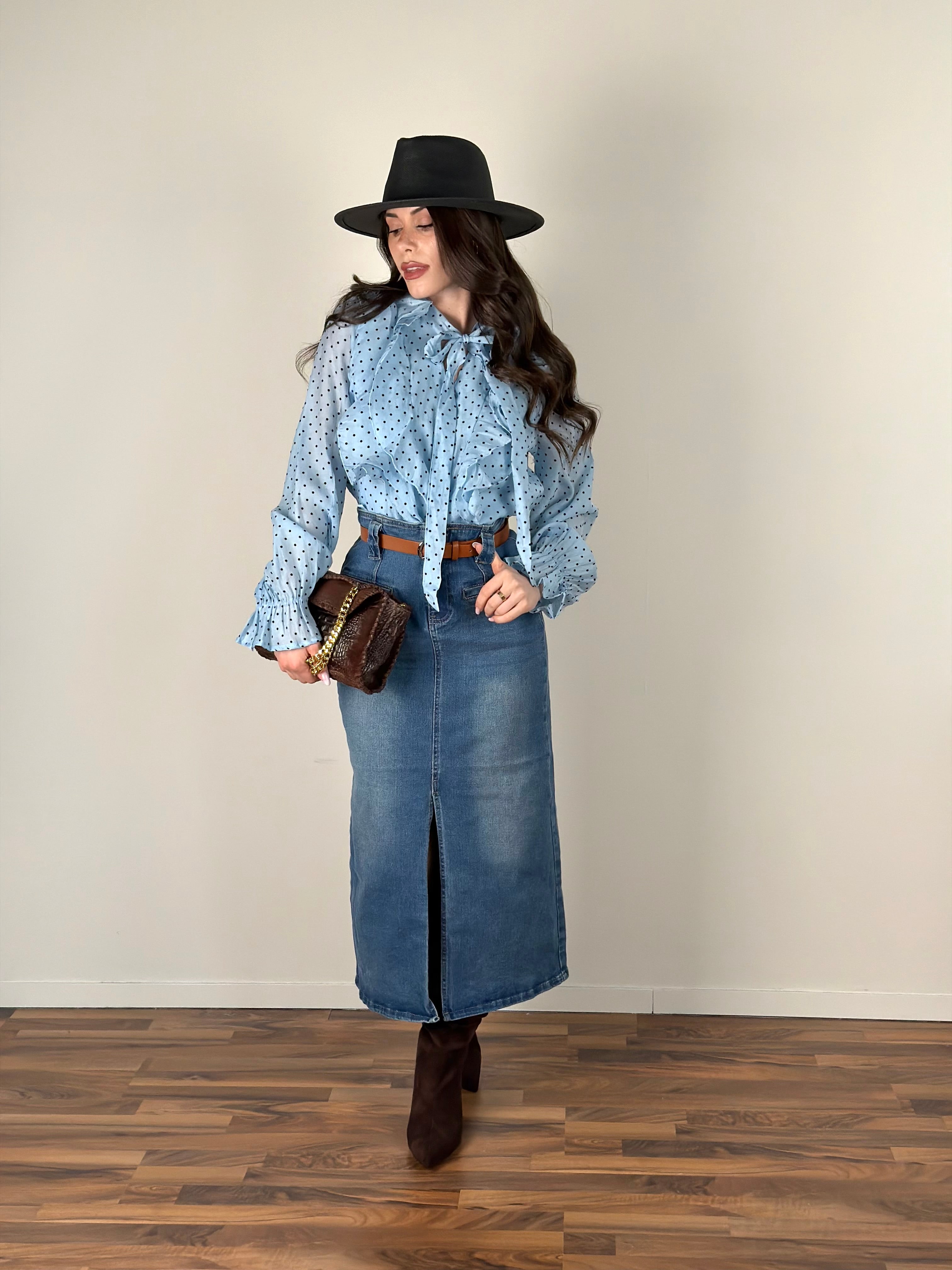 Camicia Chiara celeste