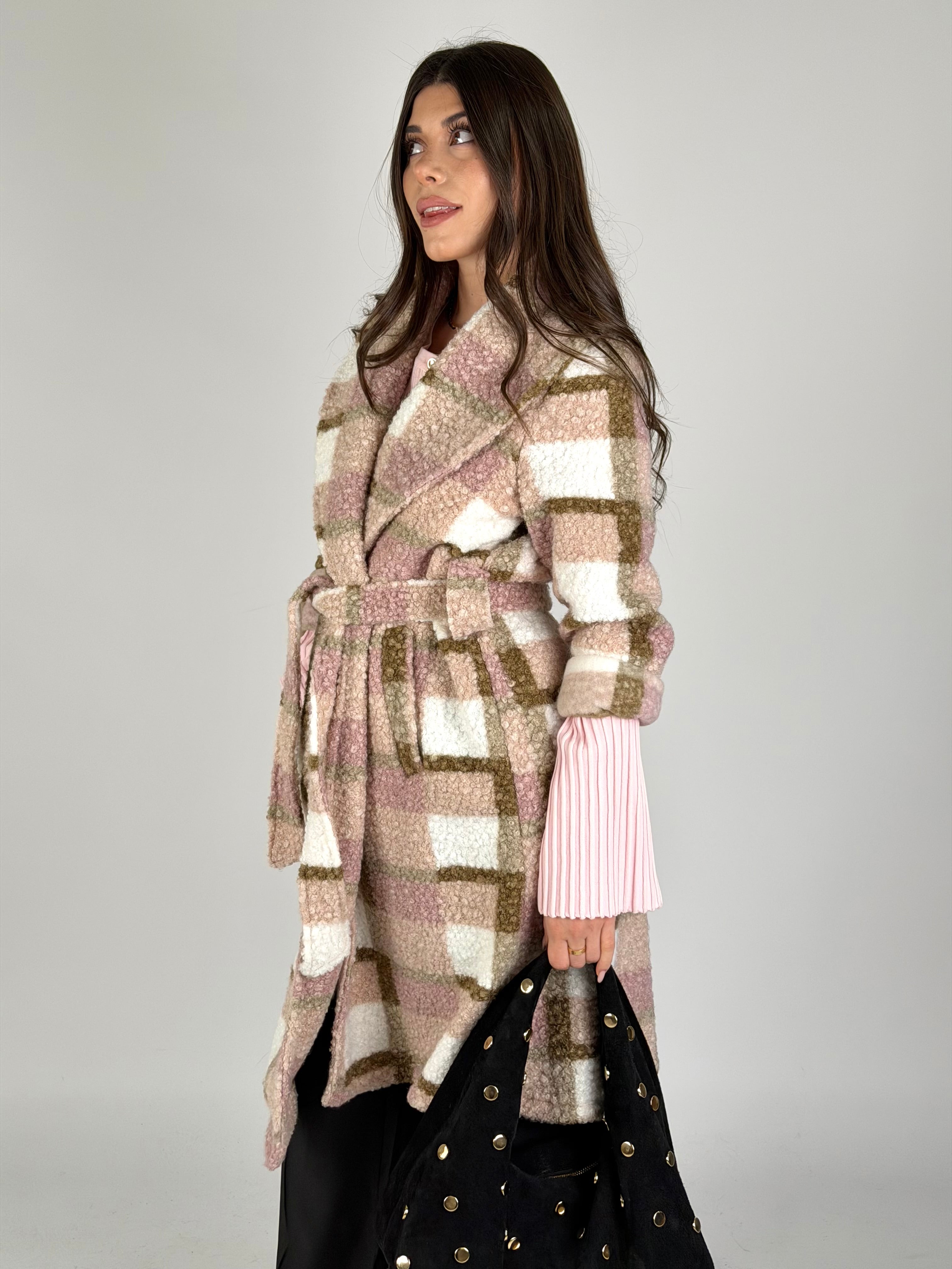 Cappotto Naomi rosa