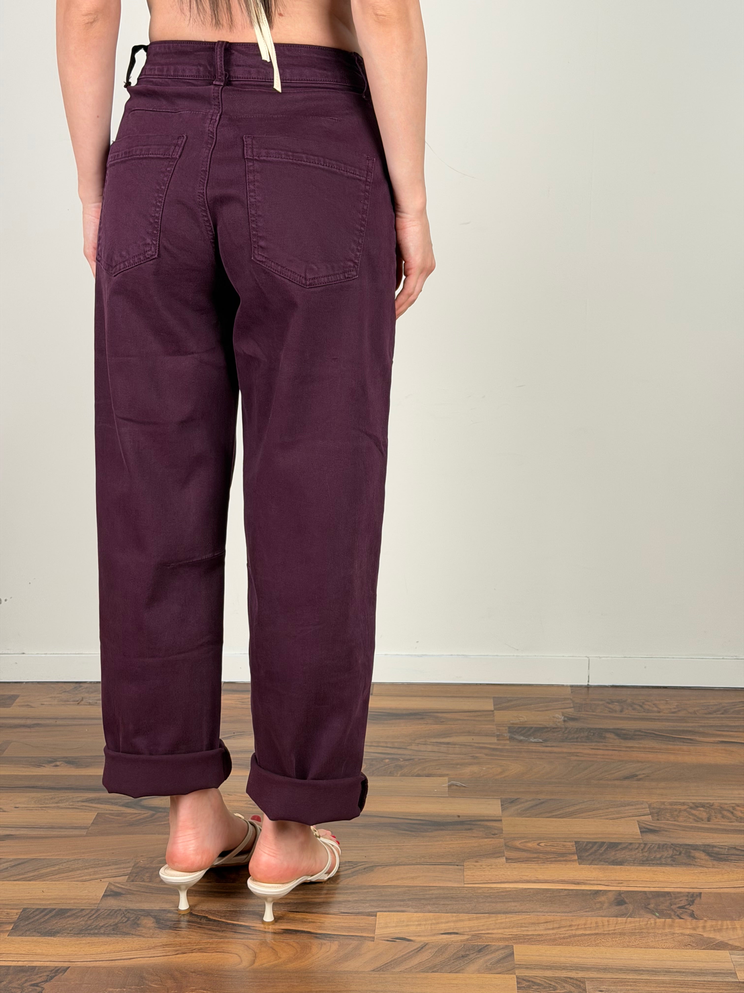 Jeans Élite bordeaux