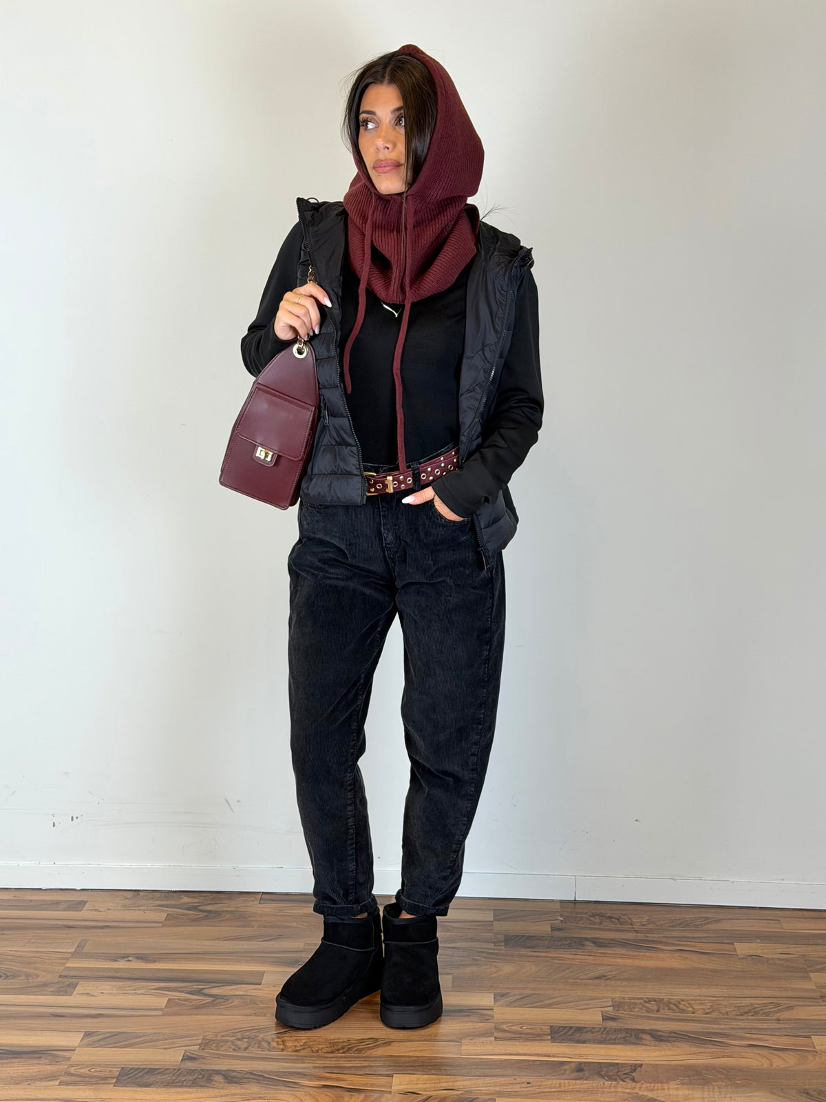 Piumino Charlize nero