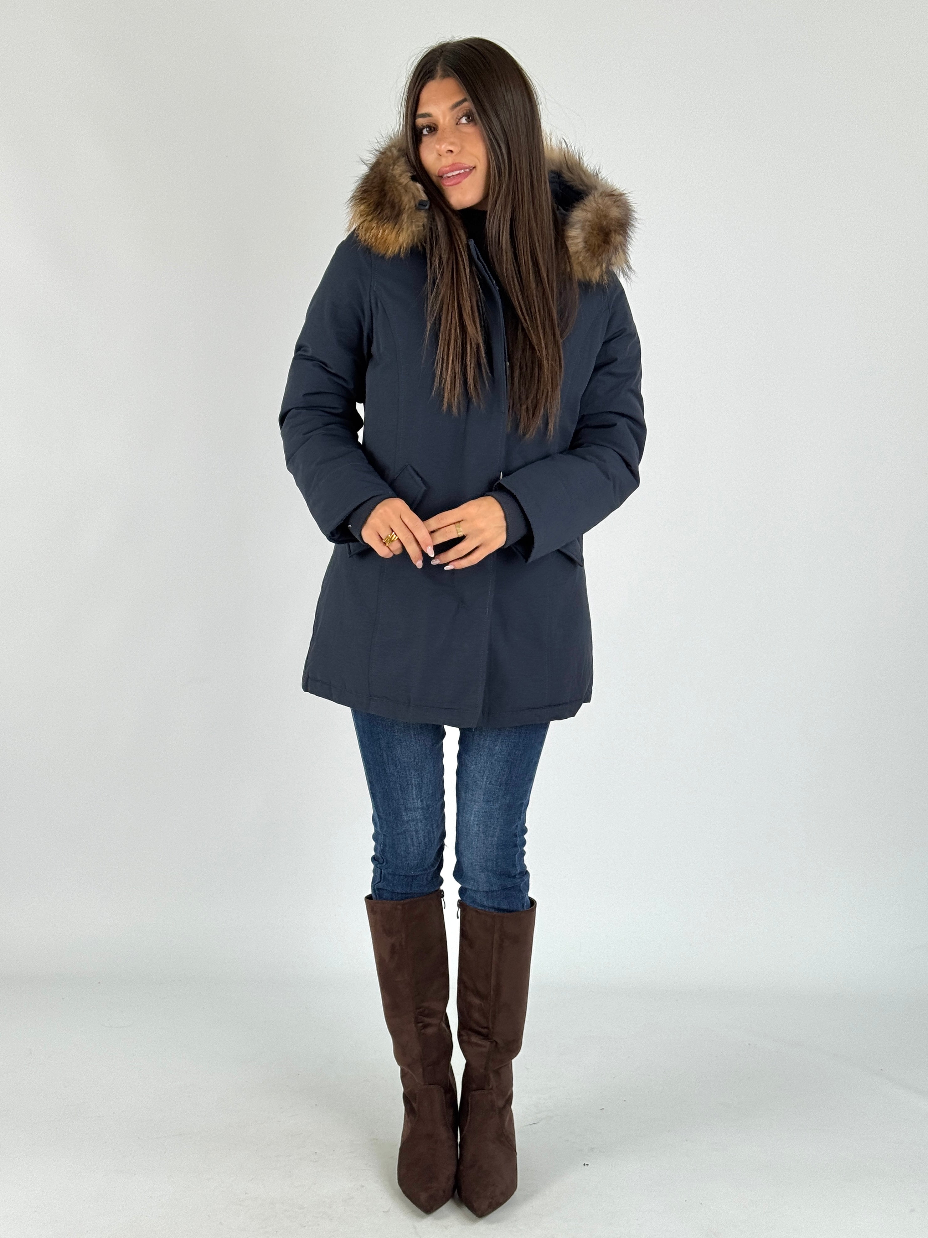 Giaccone Parka blu