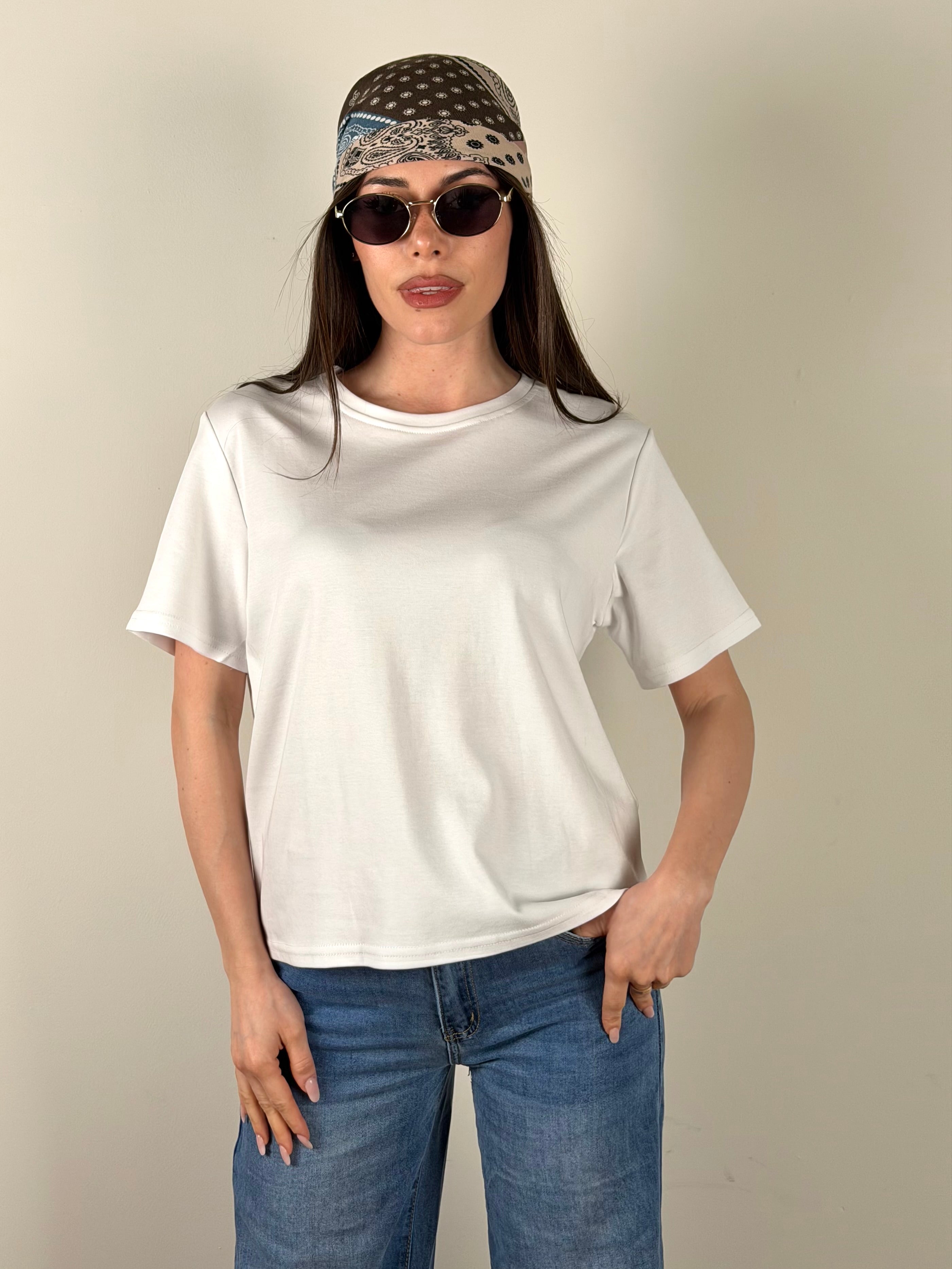 T-shirt Sorrento bianca