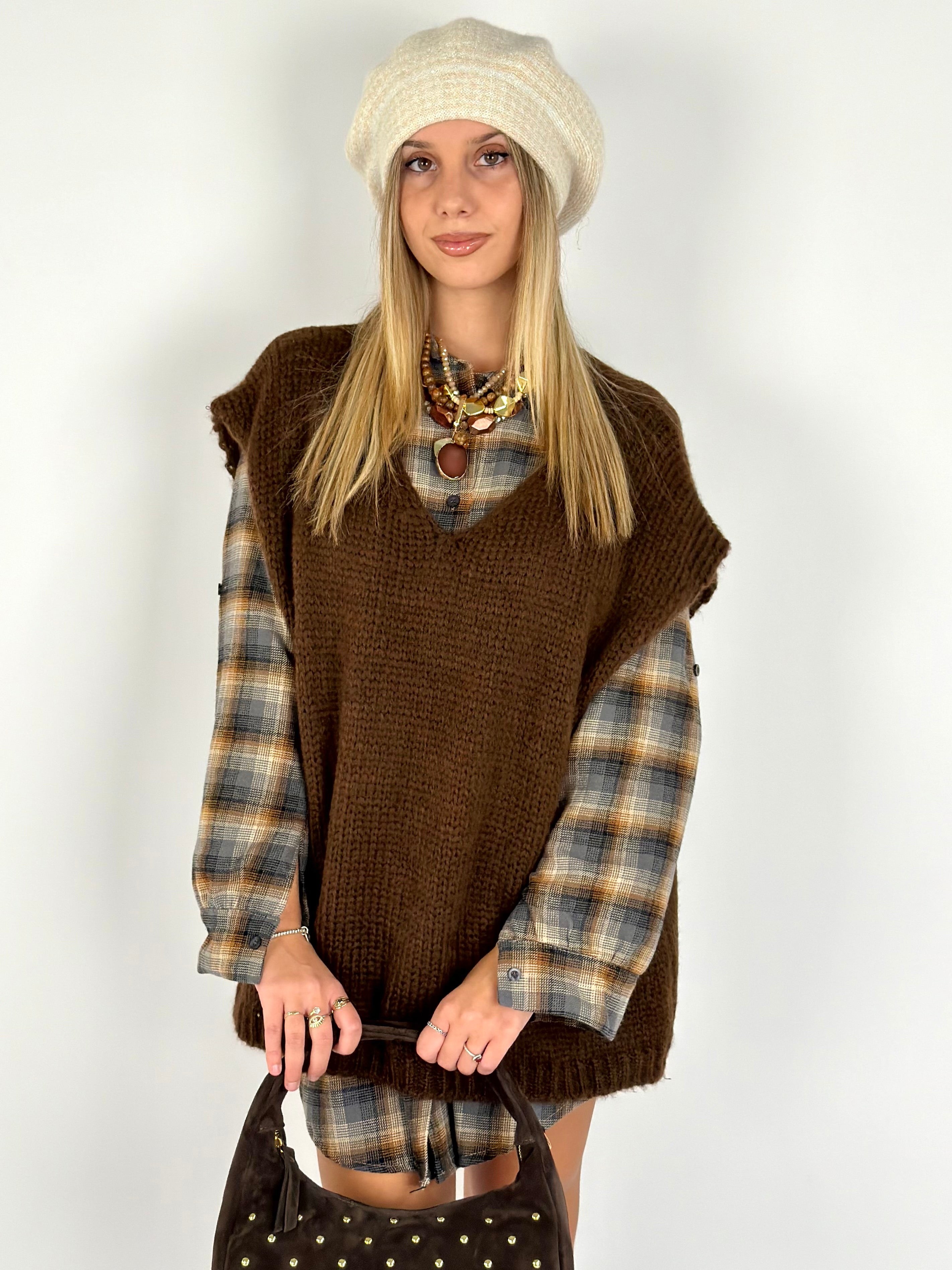 Smanicato + sciarpa Moro