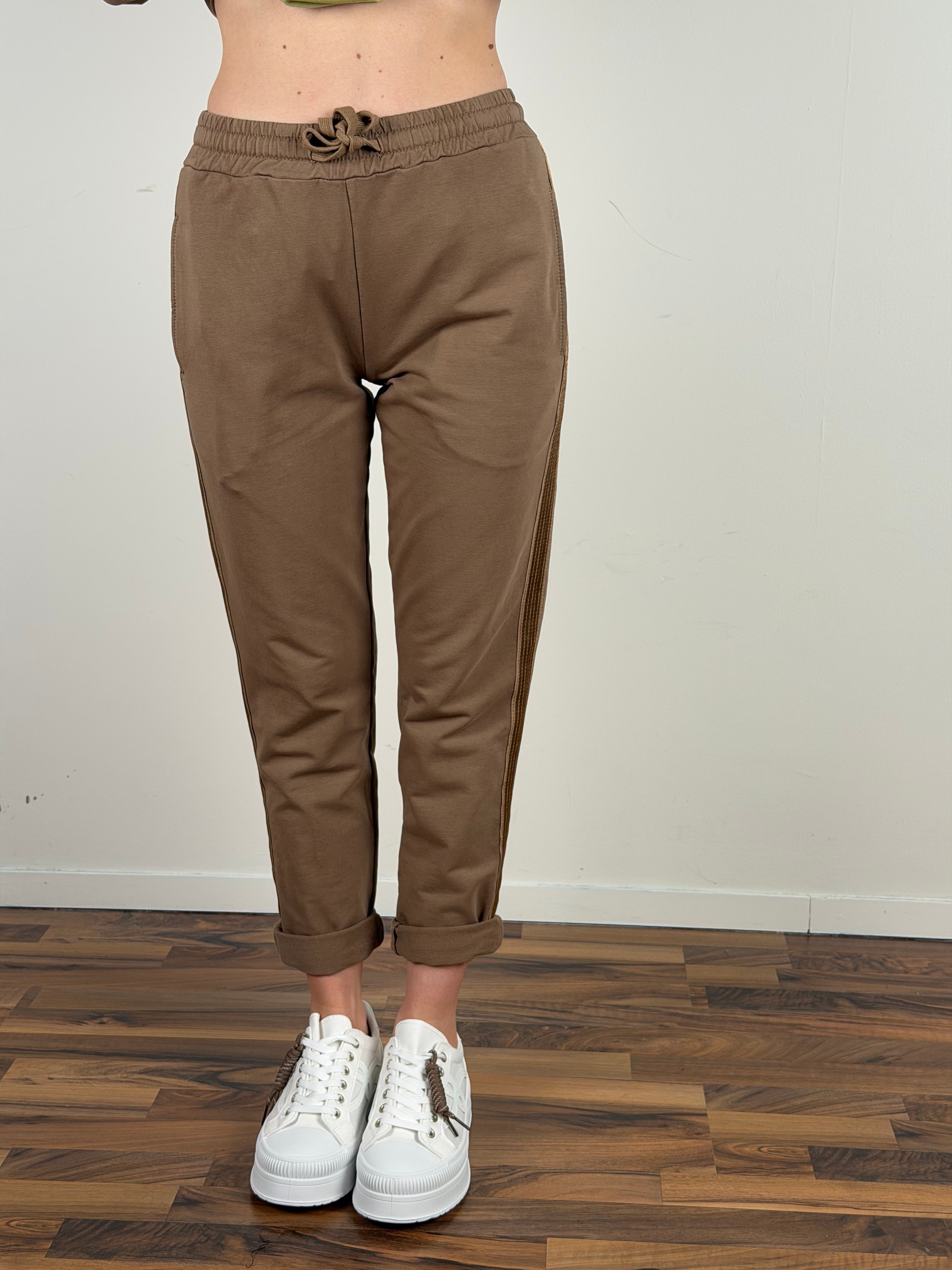 Pantalone Malibu tabacco