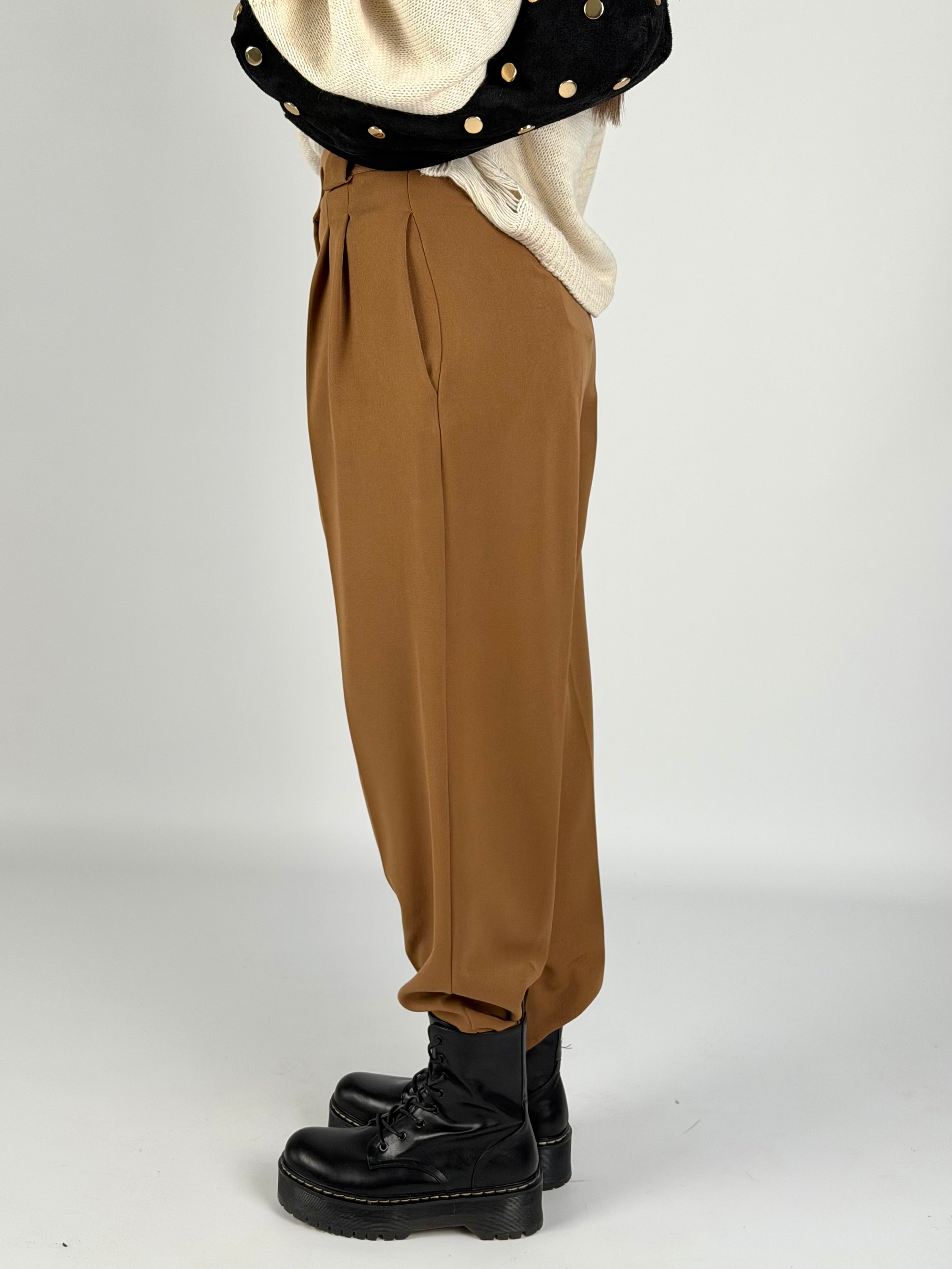 Pantalone Amanda tabacco