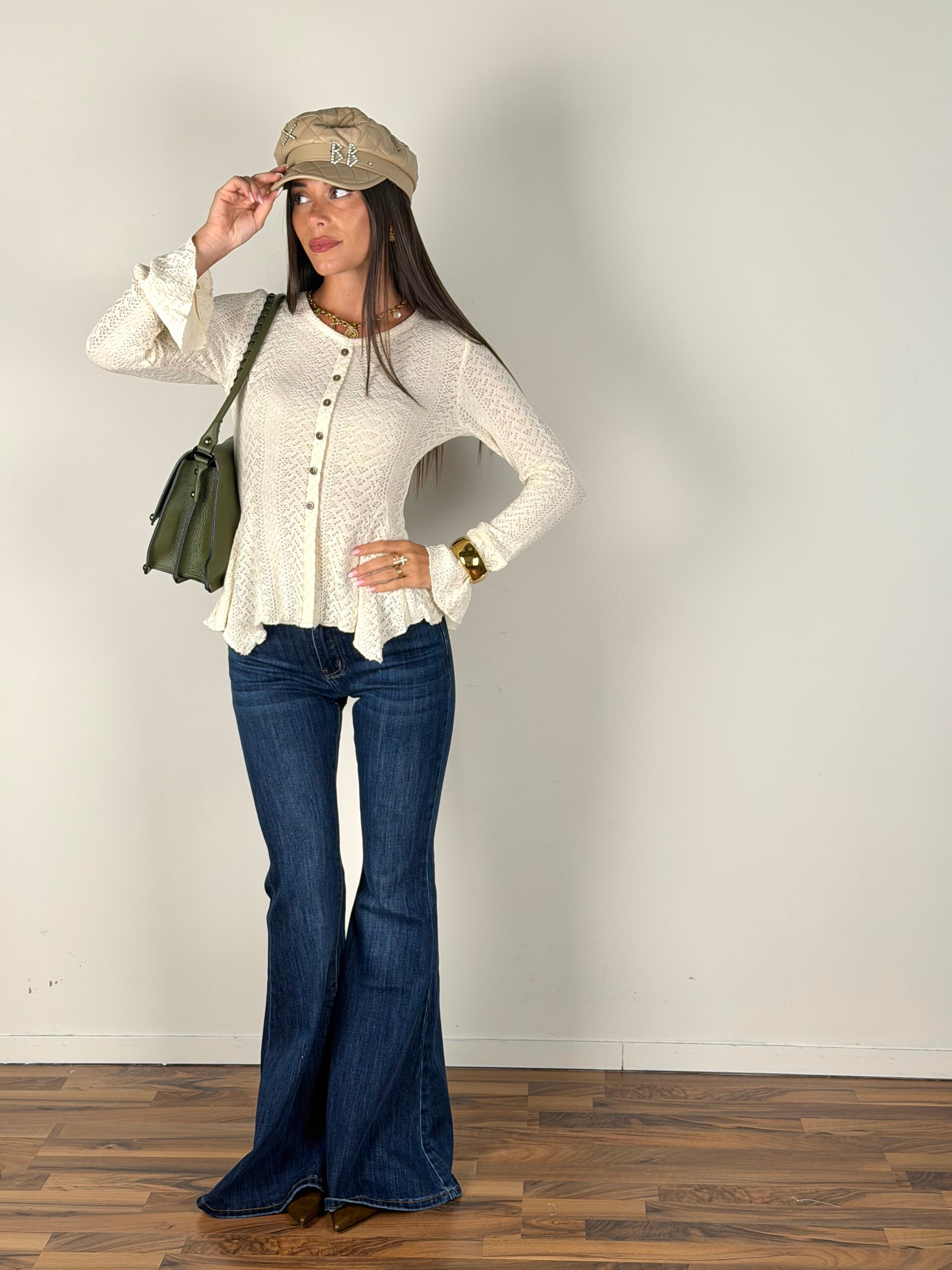 Maglia Dafne beige