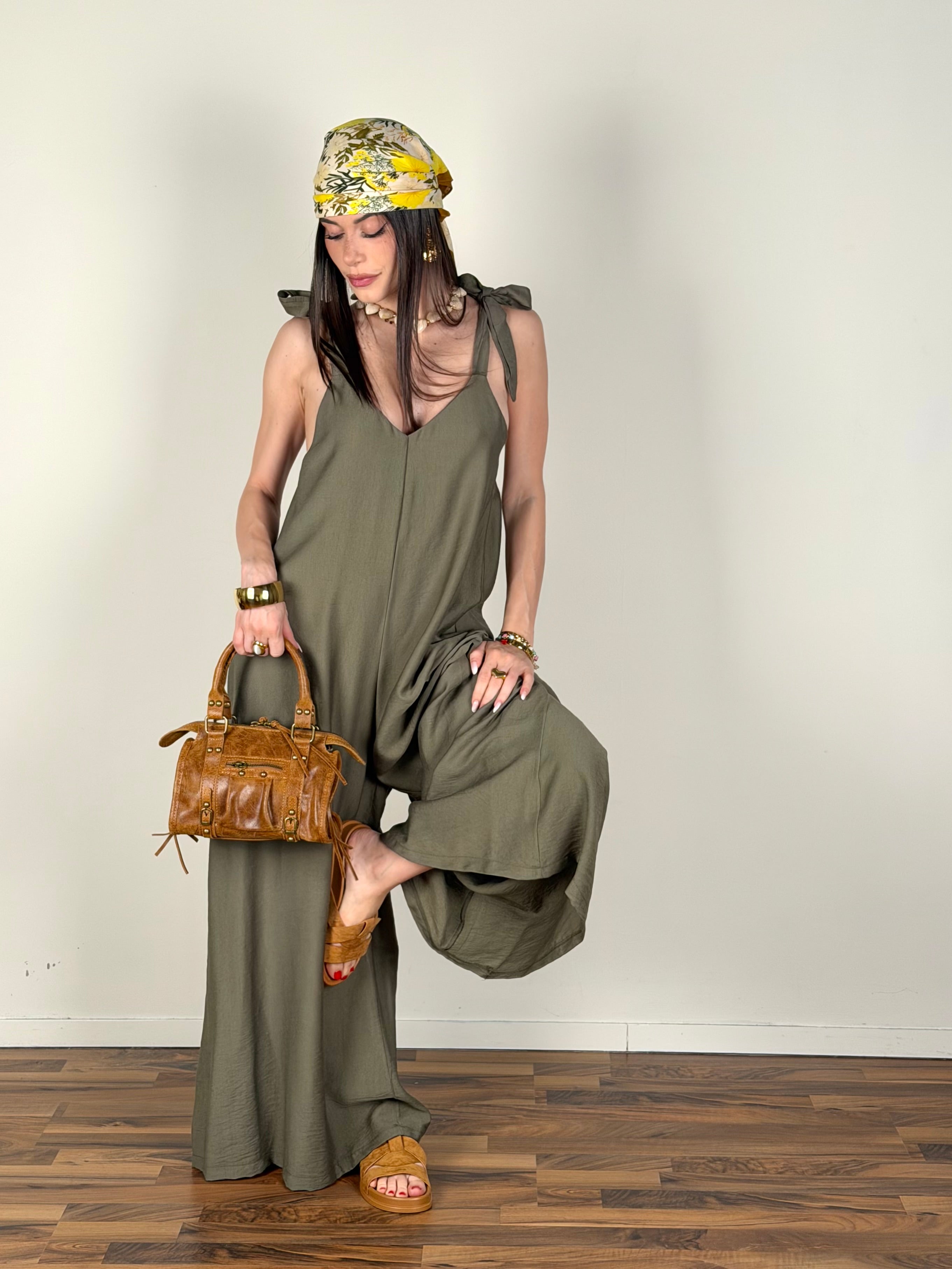 Tuta Jasmine verde