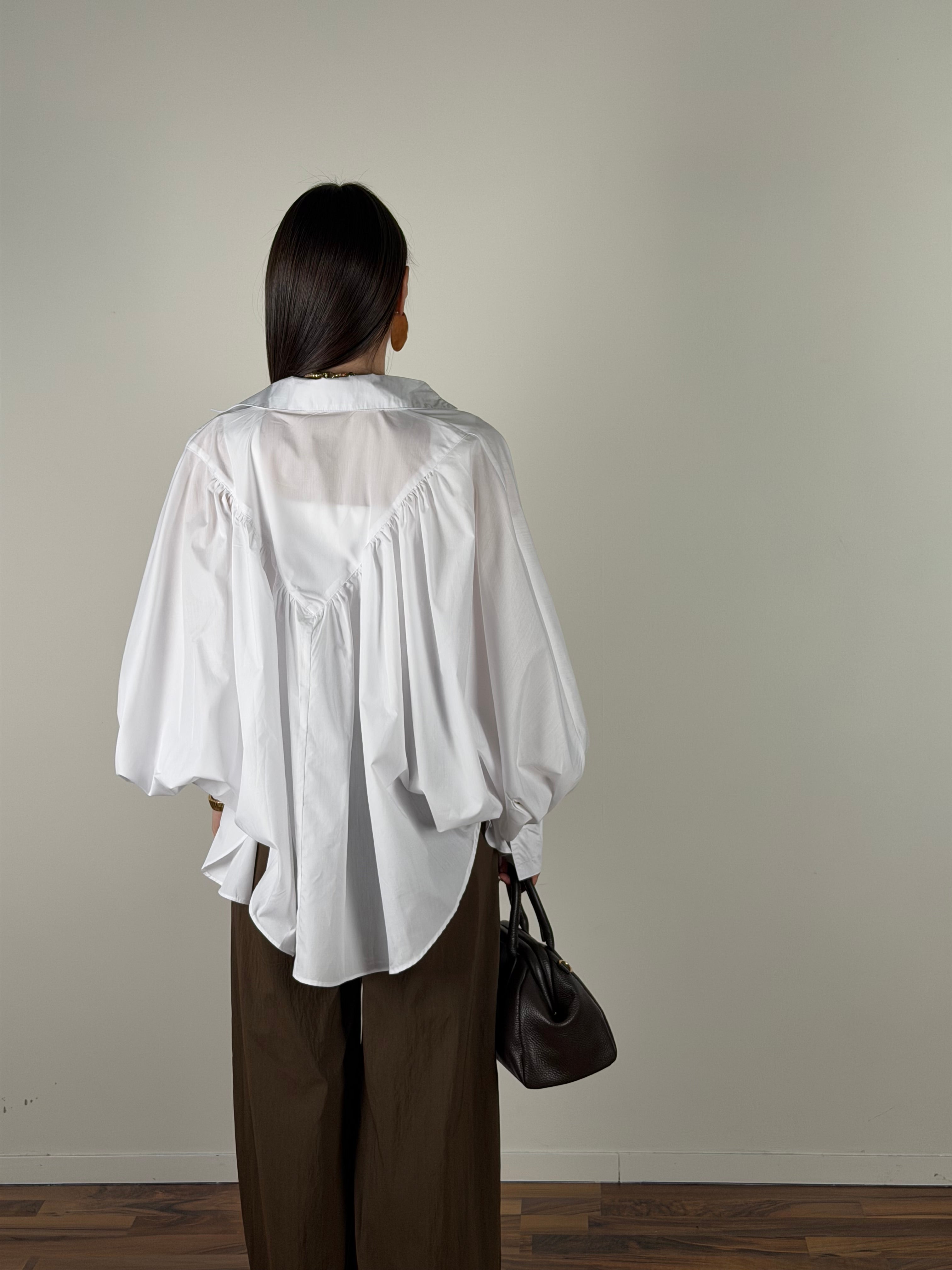Camicia Lisa bianca